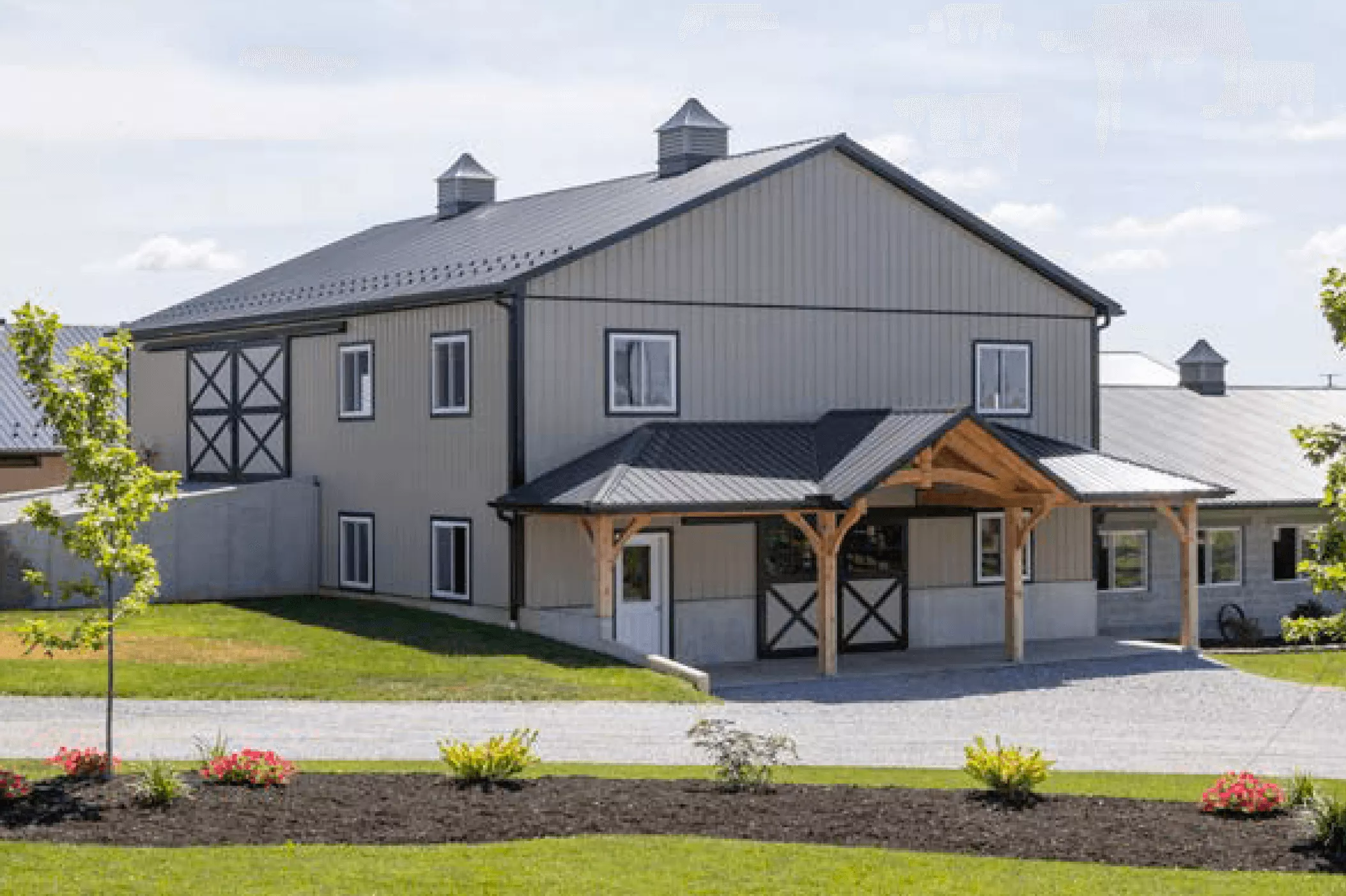 Pine Tree Builders Honey Brook Pennsylvania Pine Tree Builders Barn Building Project
