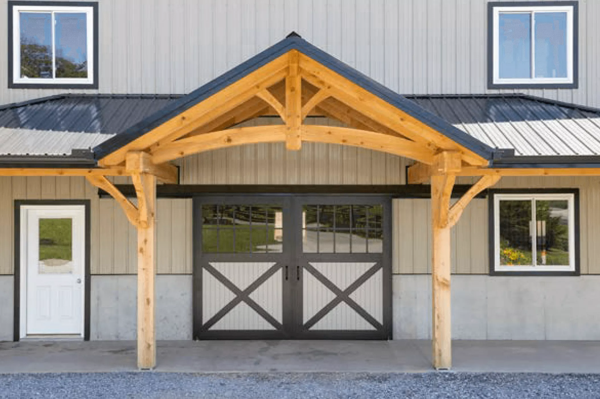 Pine Tree Builders Honey Brook Pennsylvania Pine Tree Builders Barn Building Project