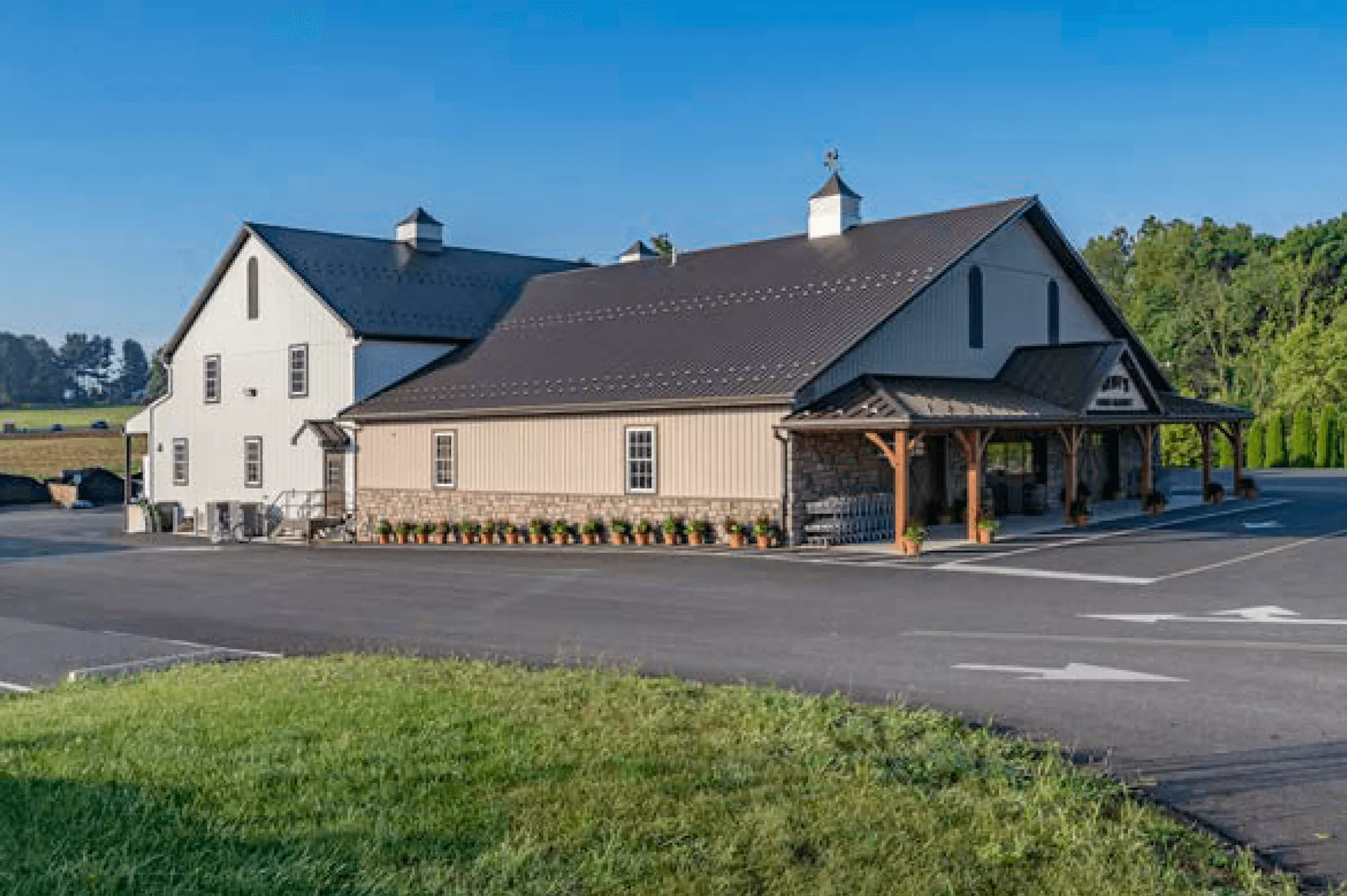 Pine Tree Builders Honey Brook Pennsylvania Pine Tree Builders Farm Market Building Project