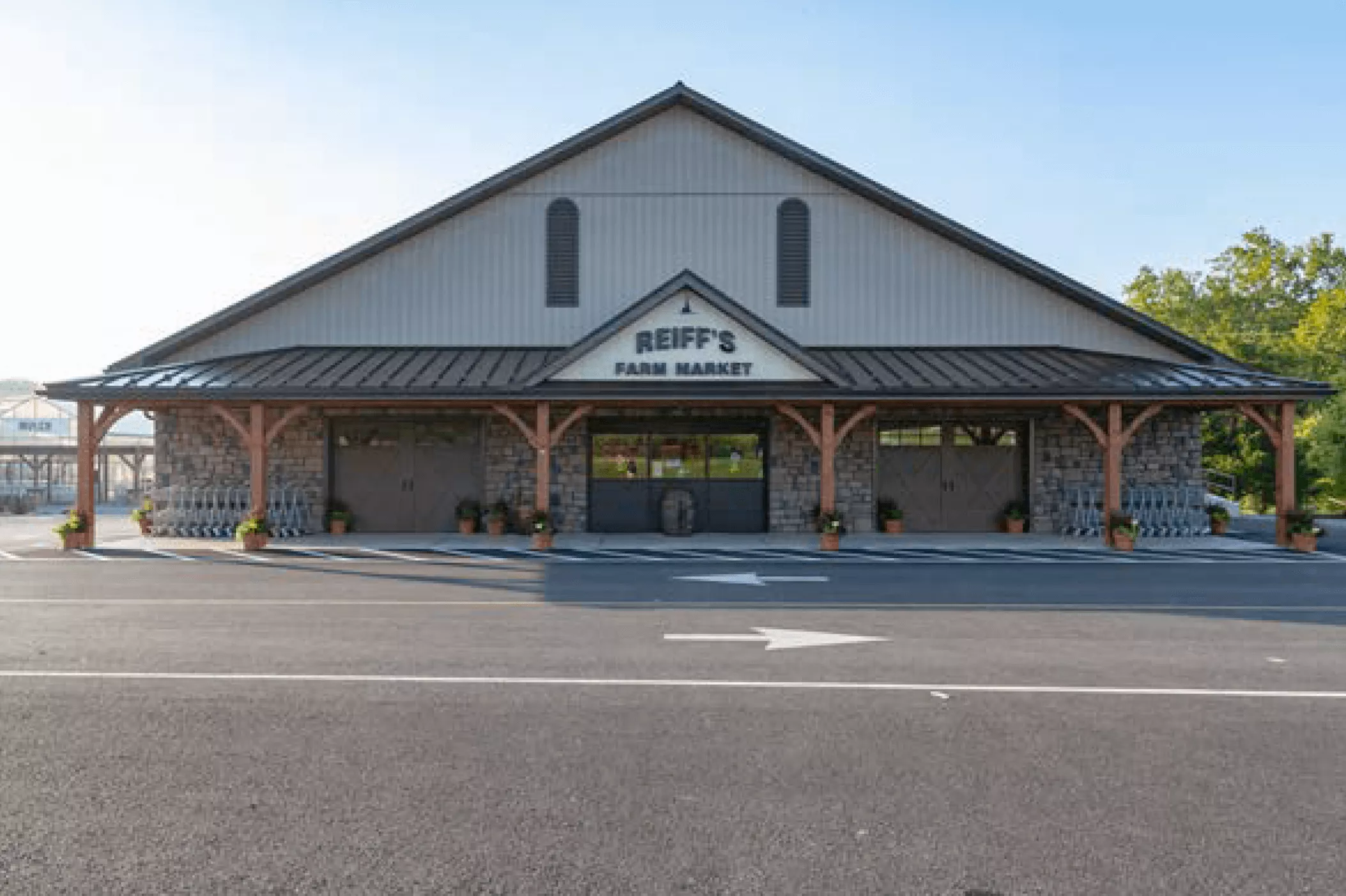 Pine Tree Builders Honey Brook Pennsylvania Pine Tree Builders Farm Market Building Project