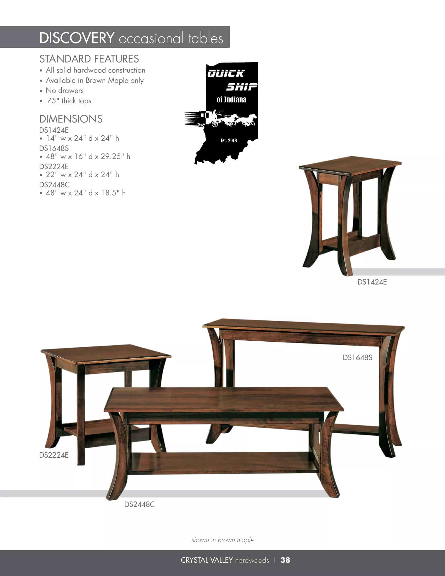 Crystal Valley Hardwoods Just Plain Business