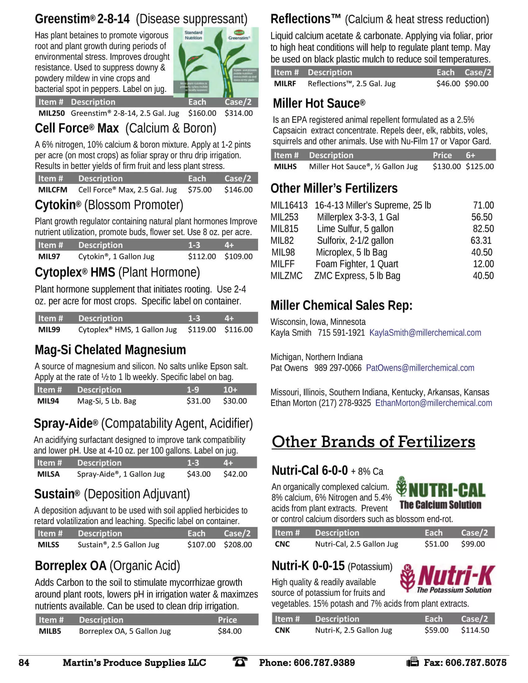 Martin's Produce Supplies Just Plain Business