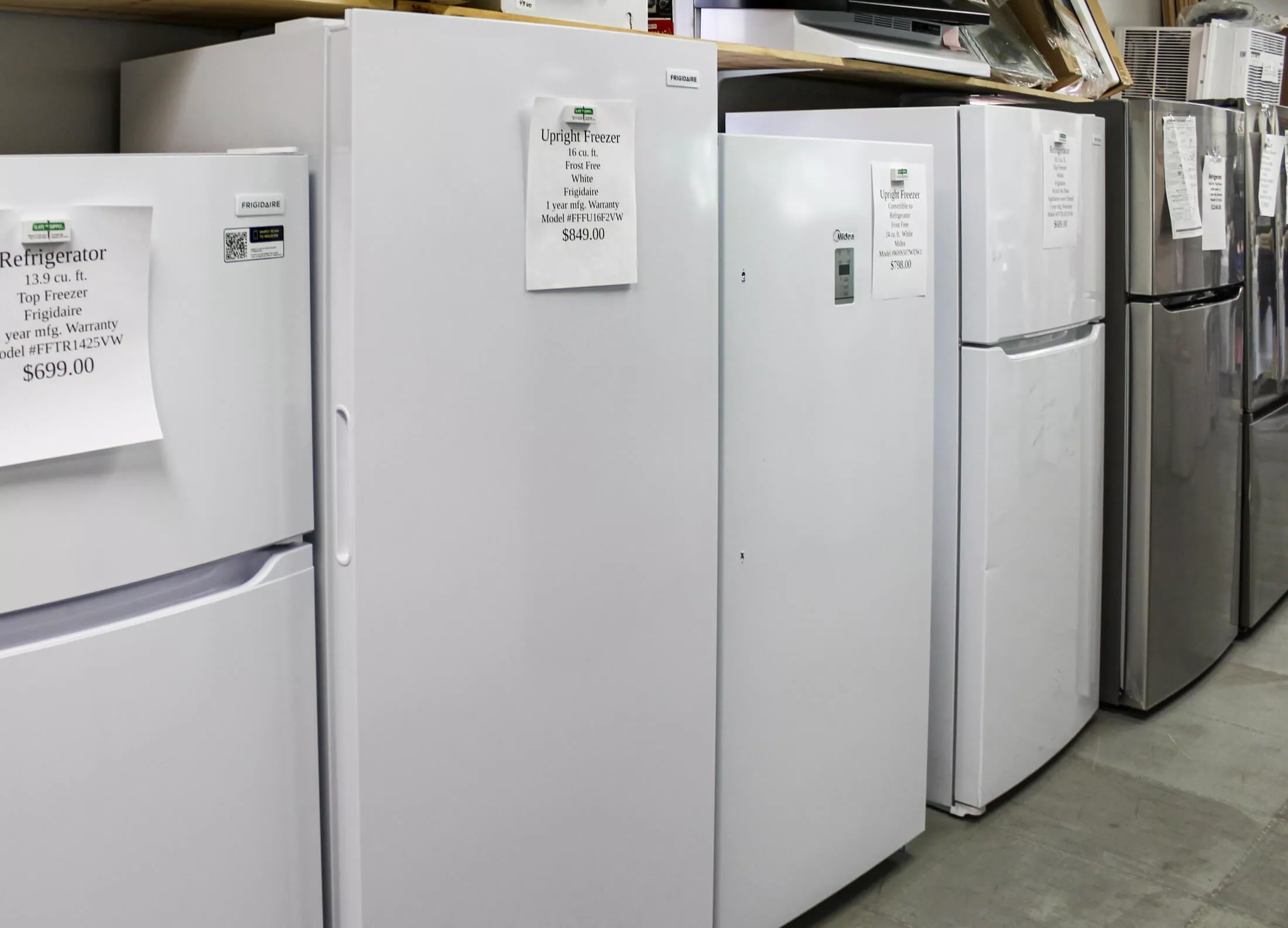 Slate Road Supply Bent N Dent Appliance Sales Just Plain Business