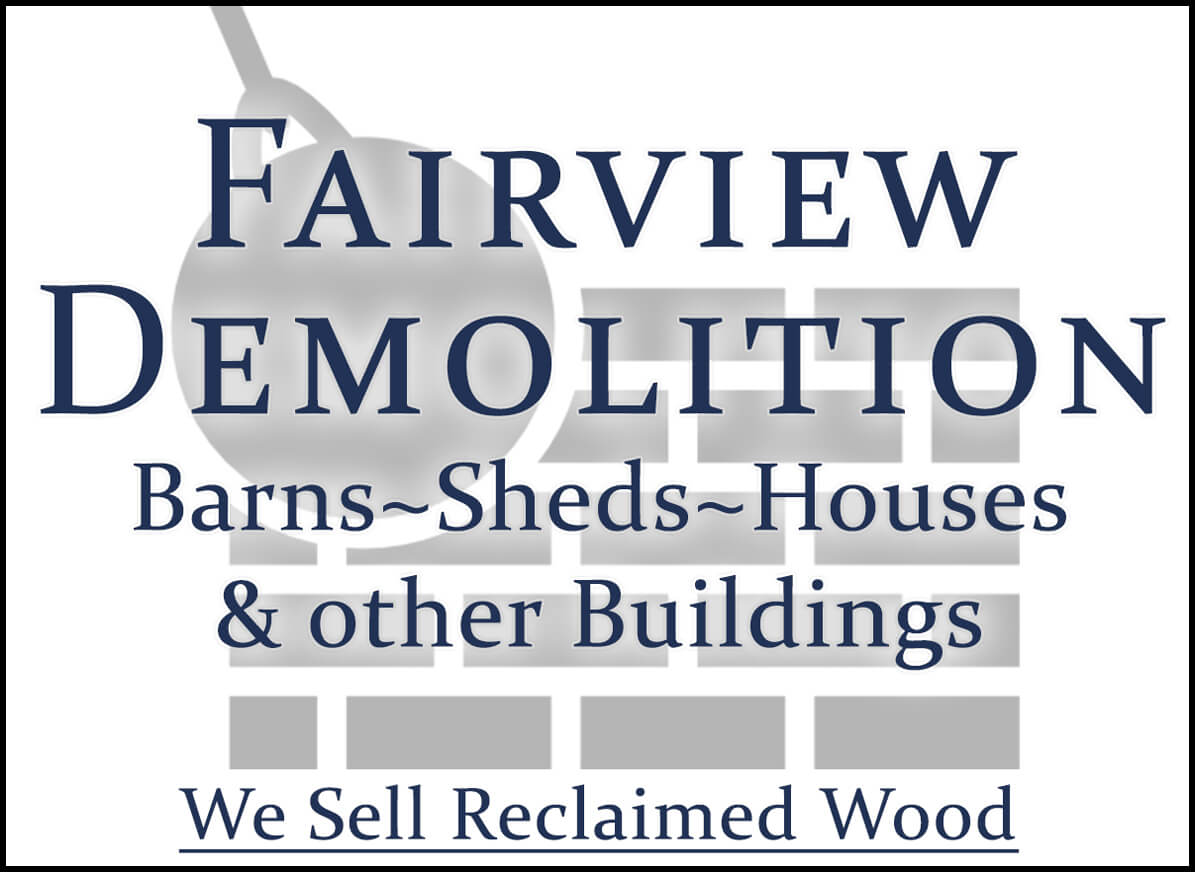 Fairview Demolition Logo