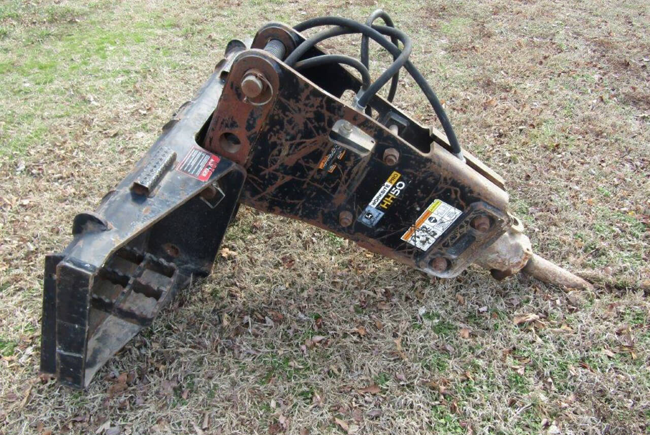 2.6.23 96 Rental JD Hydraulic Breaker