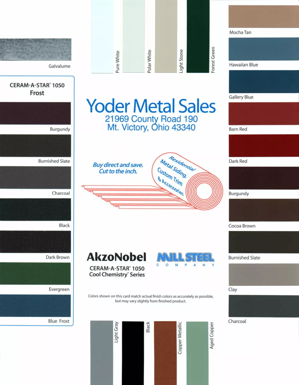 Yoder Metal Sales Just Plain Business
