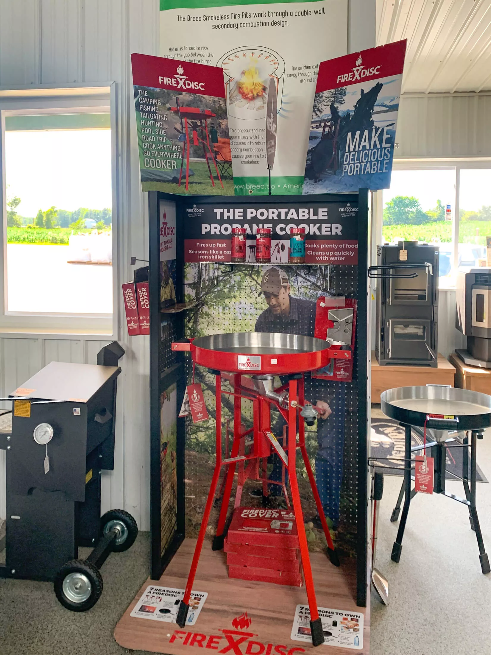 Fireside Stoves, Fireplaces & Outdoor Cooking Just Plain Business