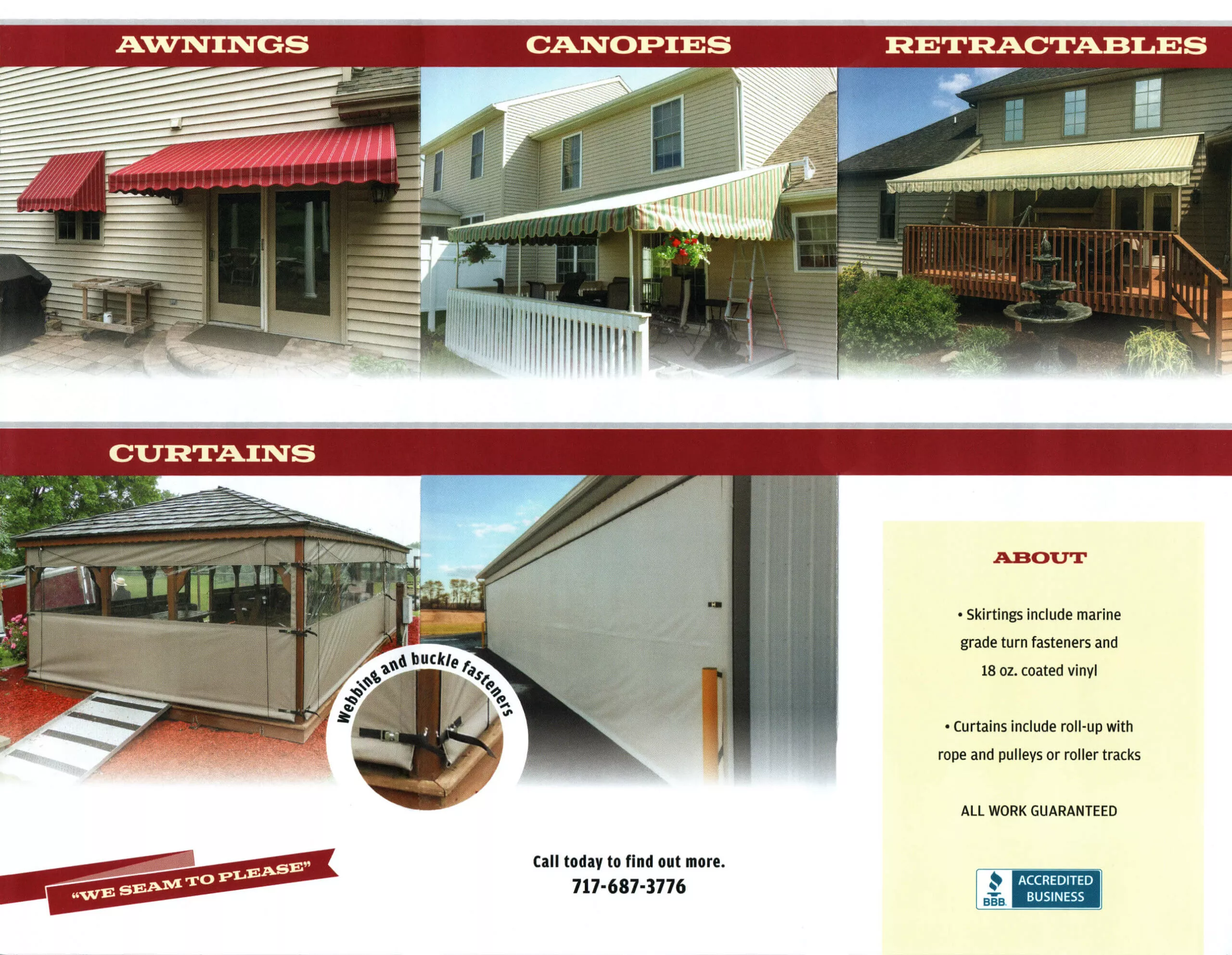 E & M Tarp Shop Just Plain Business