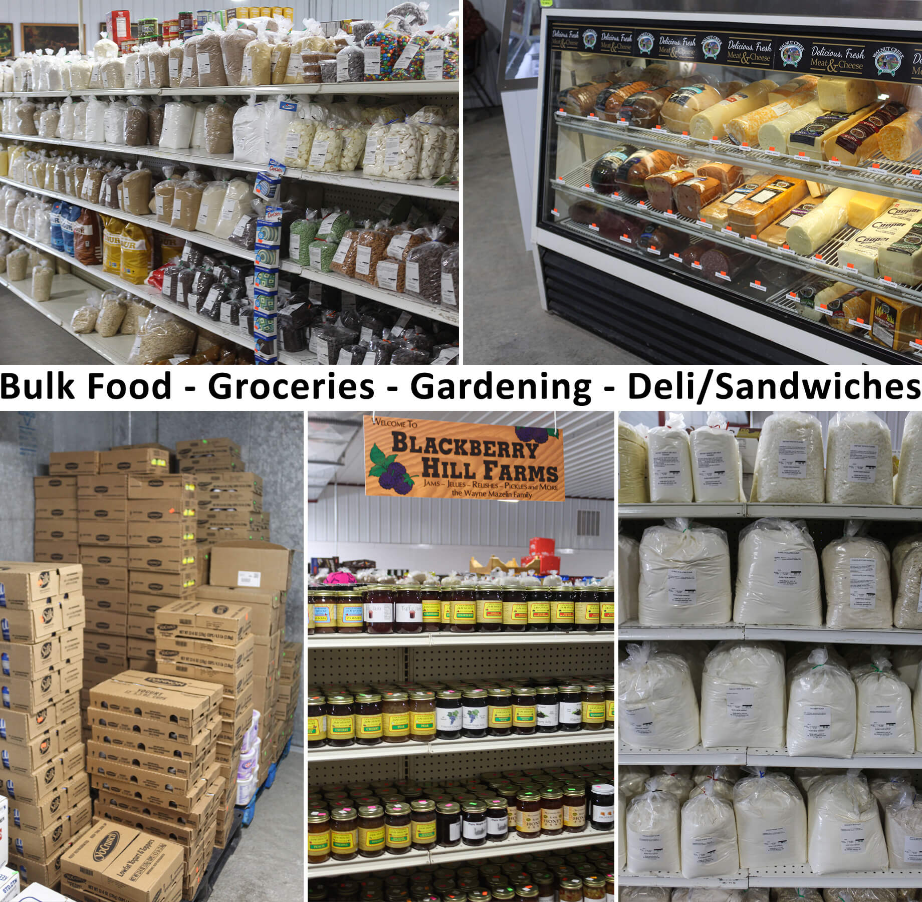 Collage of Sunnyside Market's Products