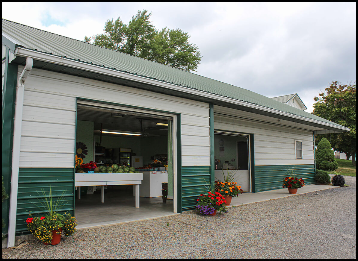 Hillside Produce & Greenhouse Dundee, New York Hillside Produce & Greenhouse's Building Exterior