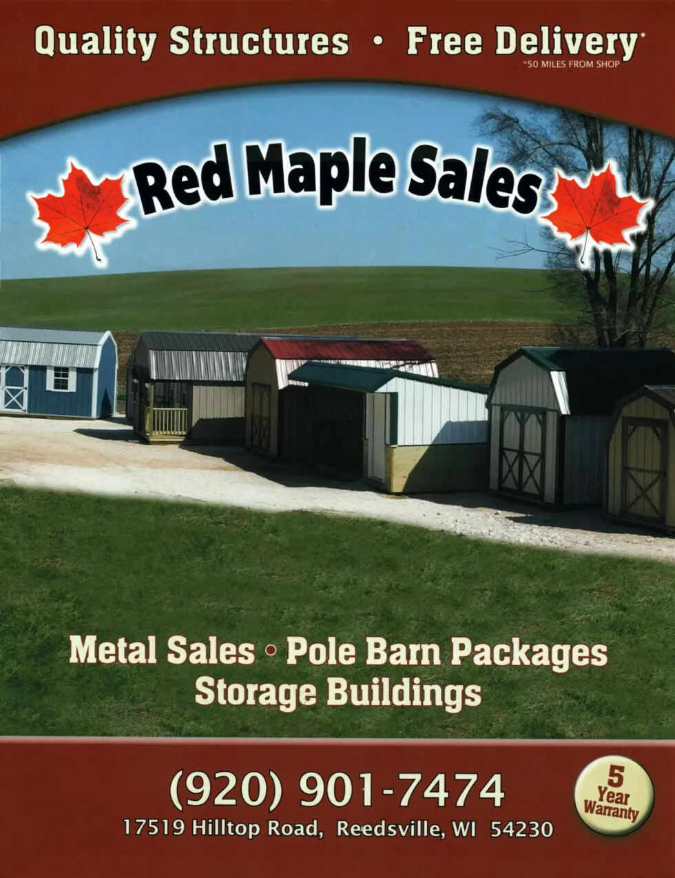 Red Maple Sales Just Plain Business