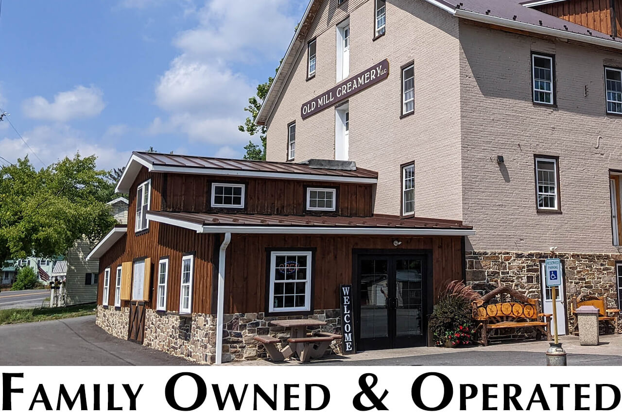 Old Mill Creamery's Building Exterior