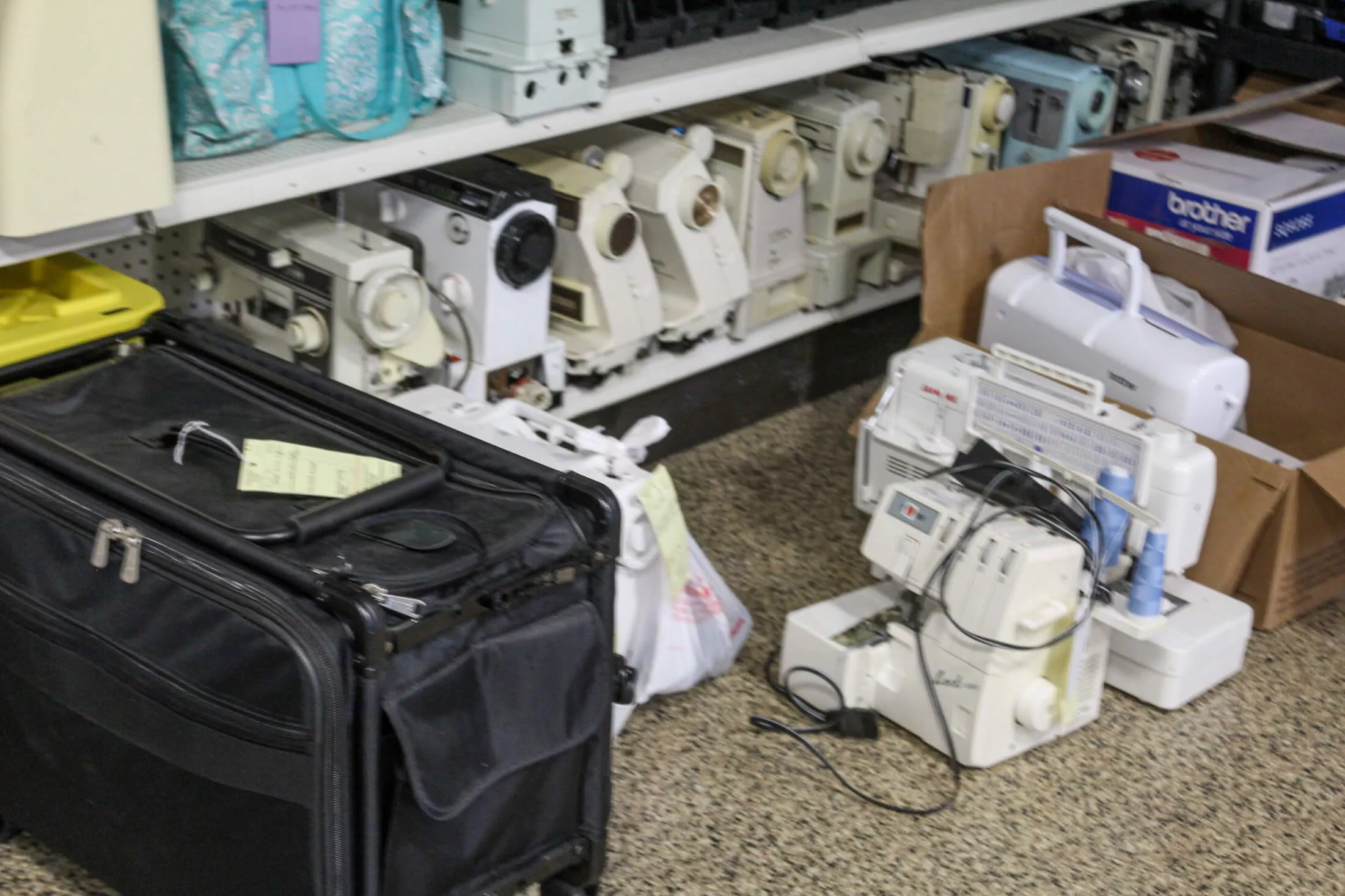 Sewing Machine Repair Shop Just Plain Business