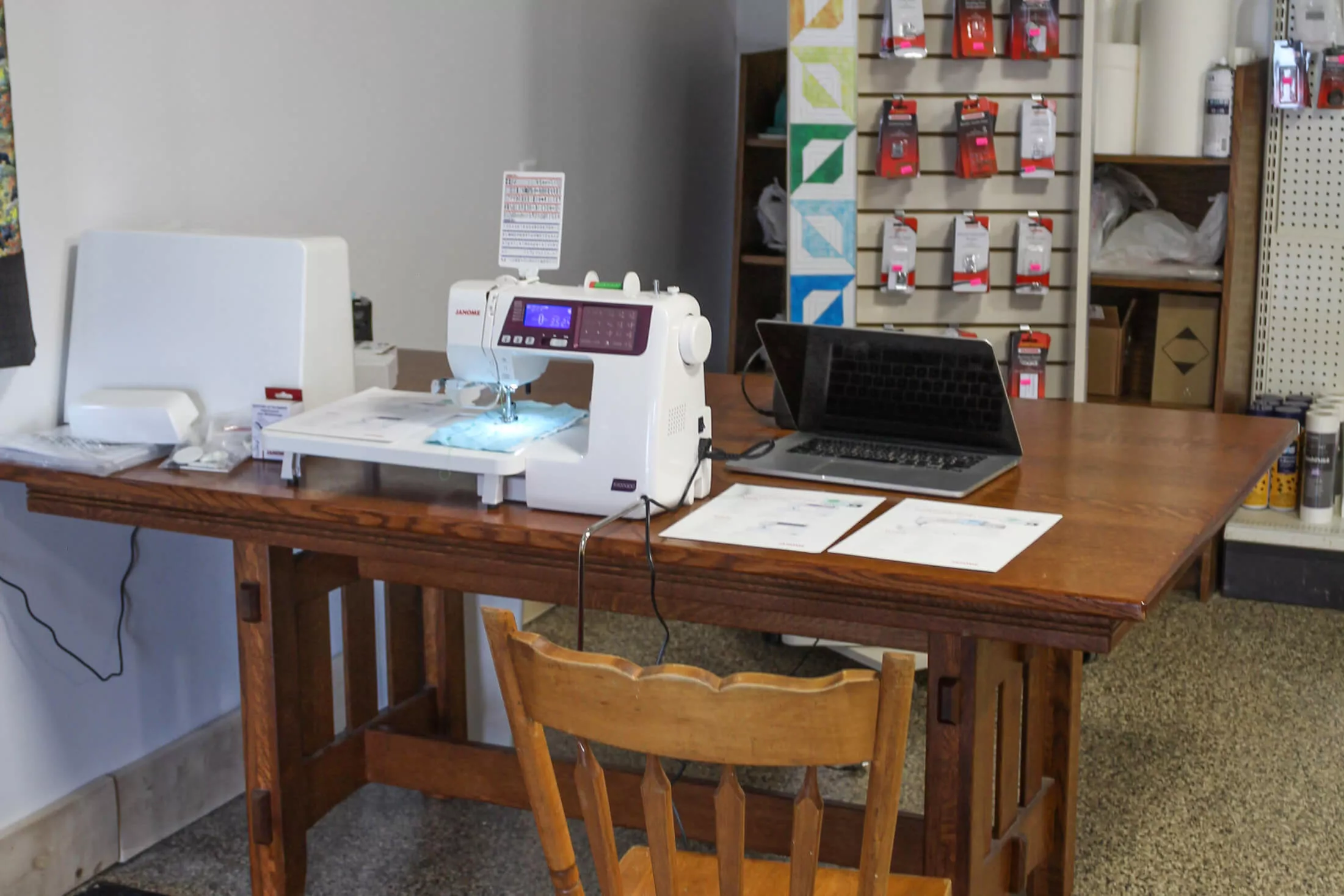 Sewing Machine Repair Shop Just Plain Business