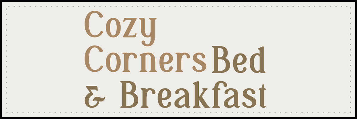 Cozy Corners Bed & Breakfast's Logo