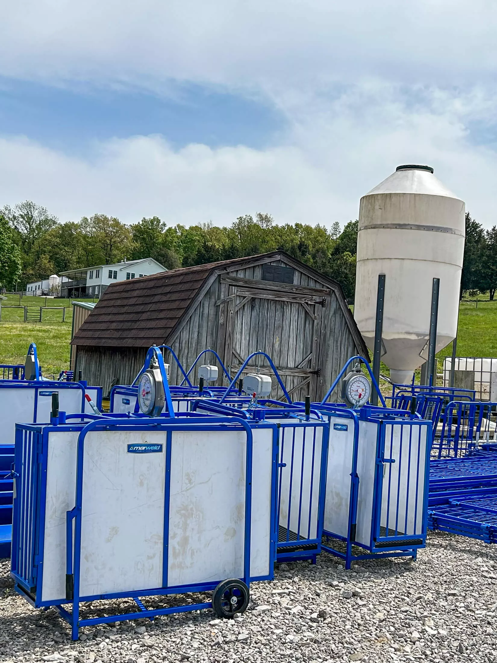 Schmucker’s Livestock Handling Equipment Animal Feeders Just Plain