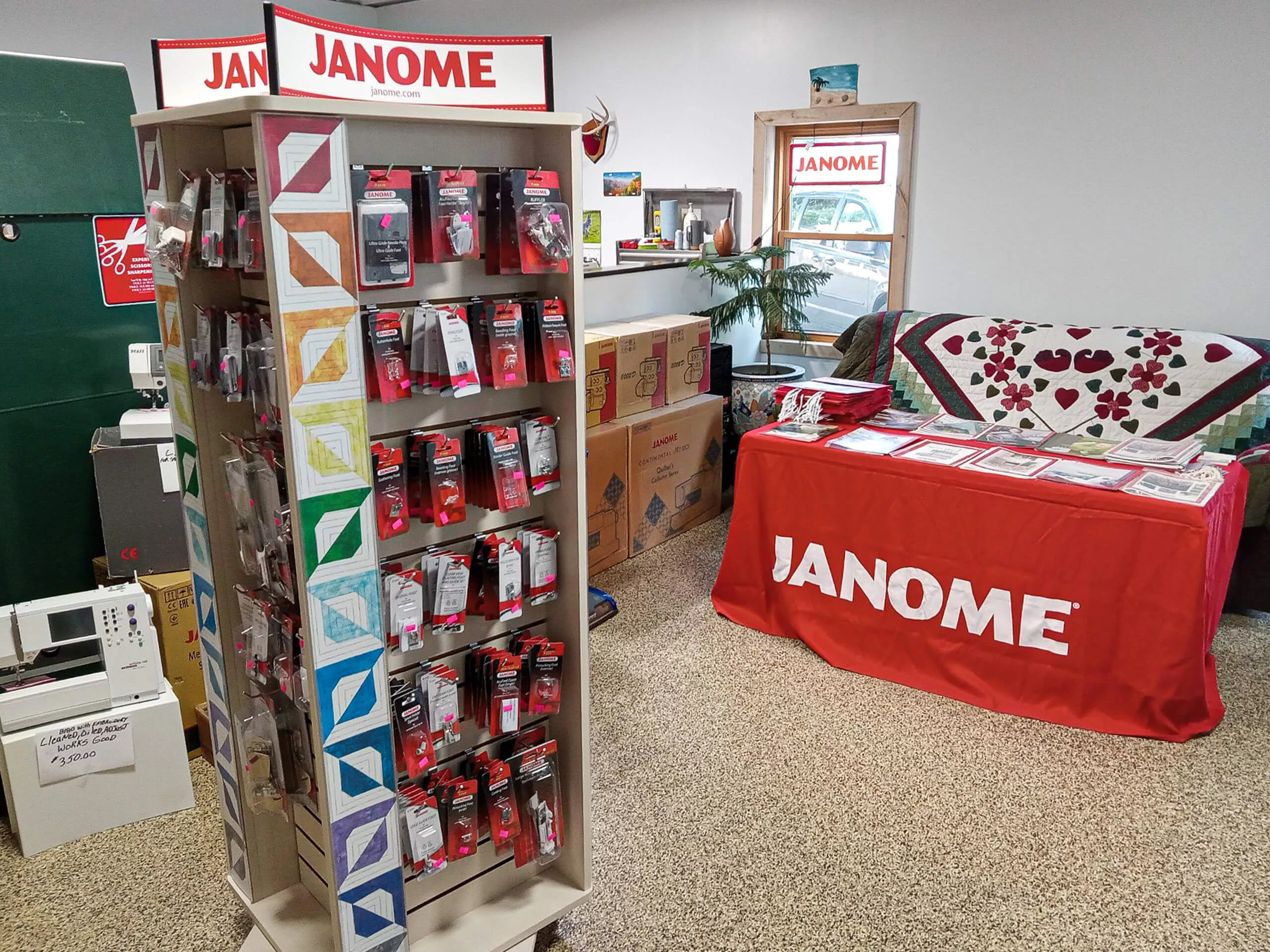 Sewing Machine Repair Shop Just Plain Business