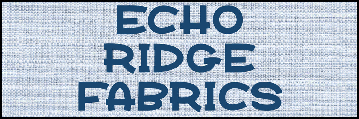 Echo Ridge Fabrics' Logo