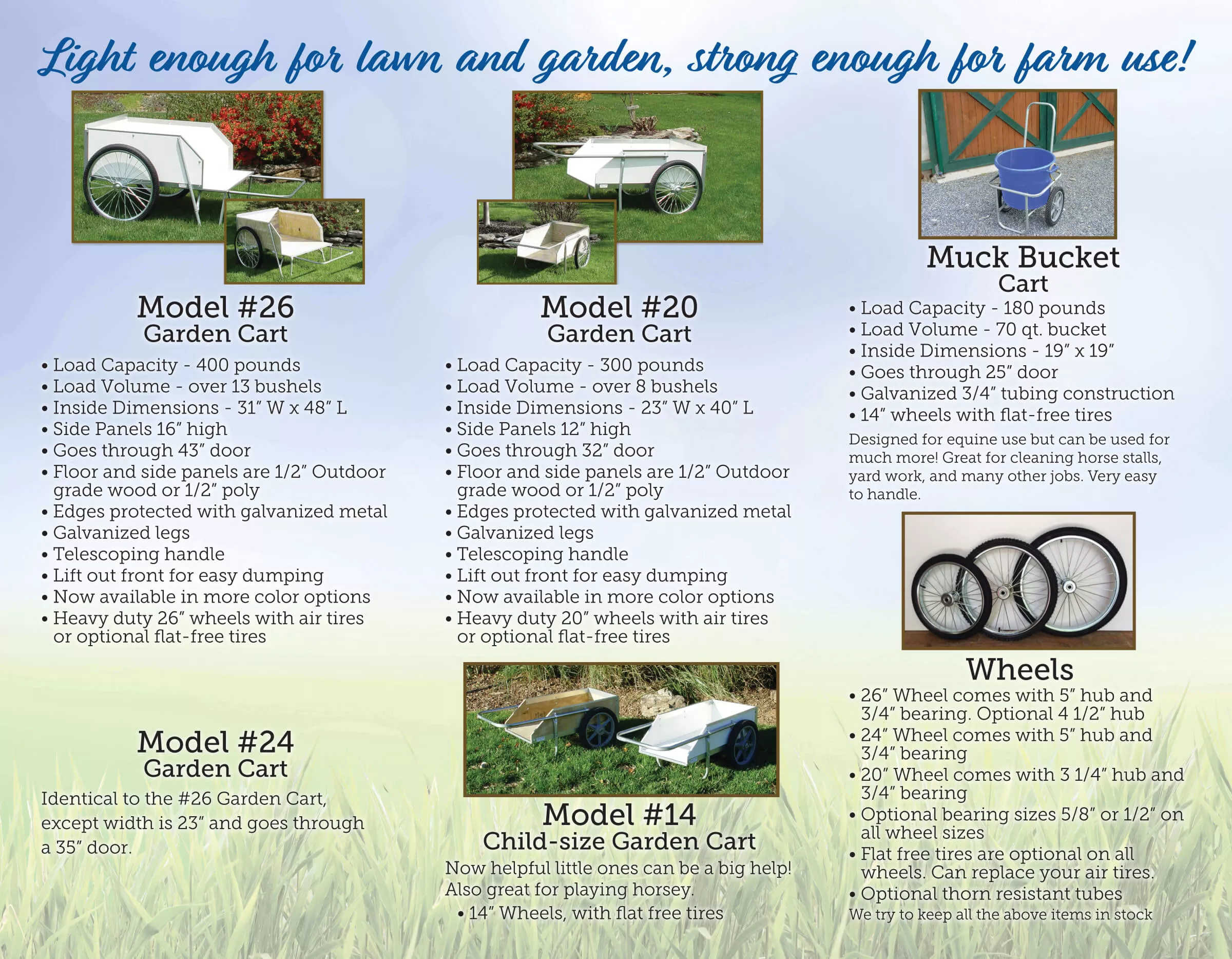 Conestoga Farm Carts Just Plain Business