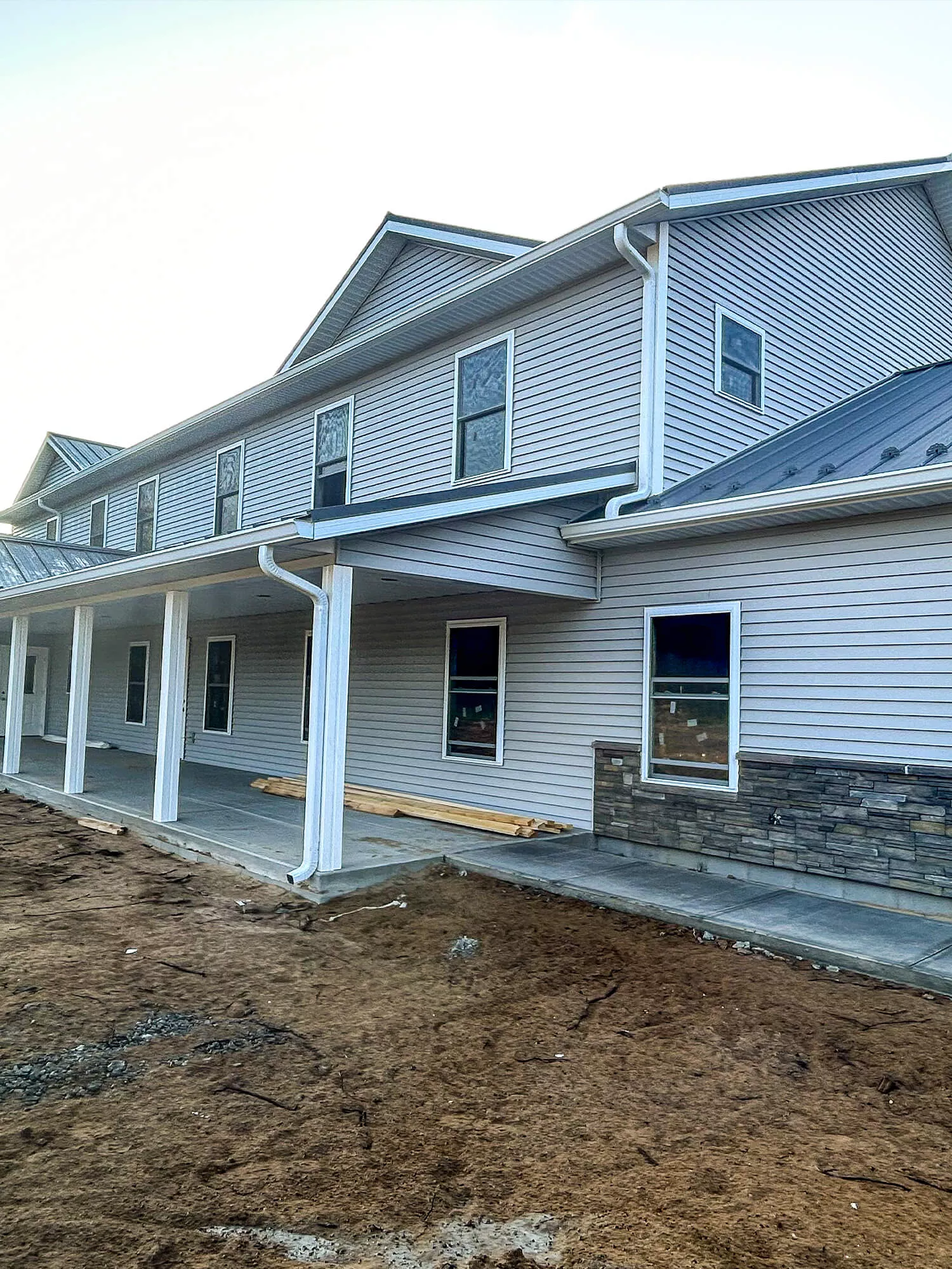 J and J Seamless Gutters & Metal Roofing Just Plain Business