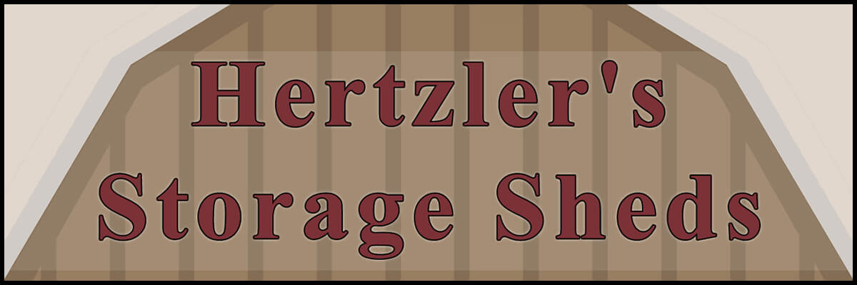 Hertzler's Storage Sheds' Logo