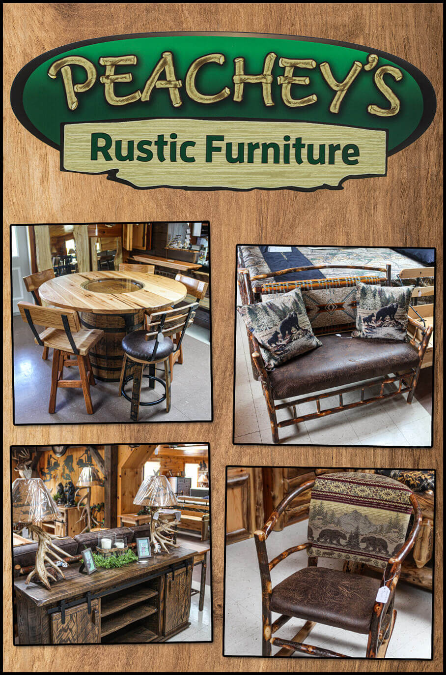 Peachey's Rustic Furniture Belleville, PA Collage of Peachey's Rustic Furniture's Products