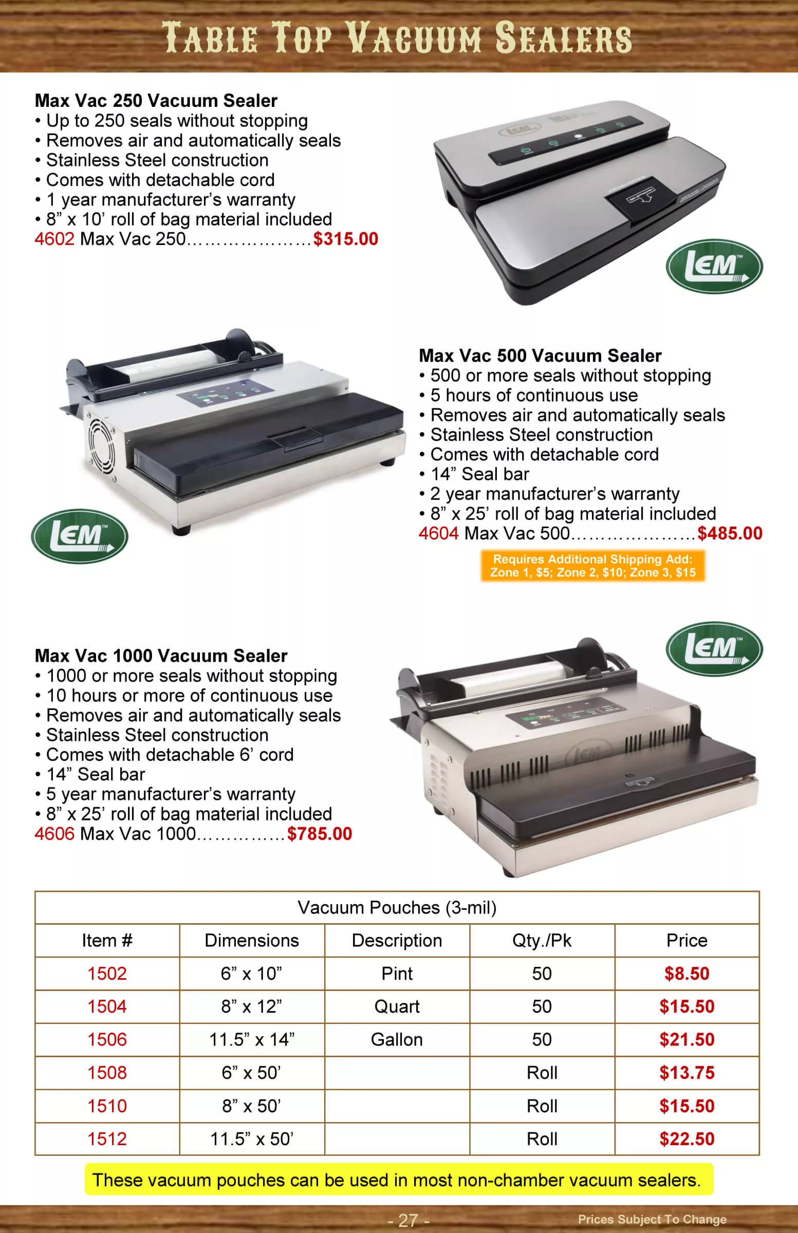 Prairie Butchering Supplies Just Plain Business