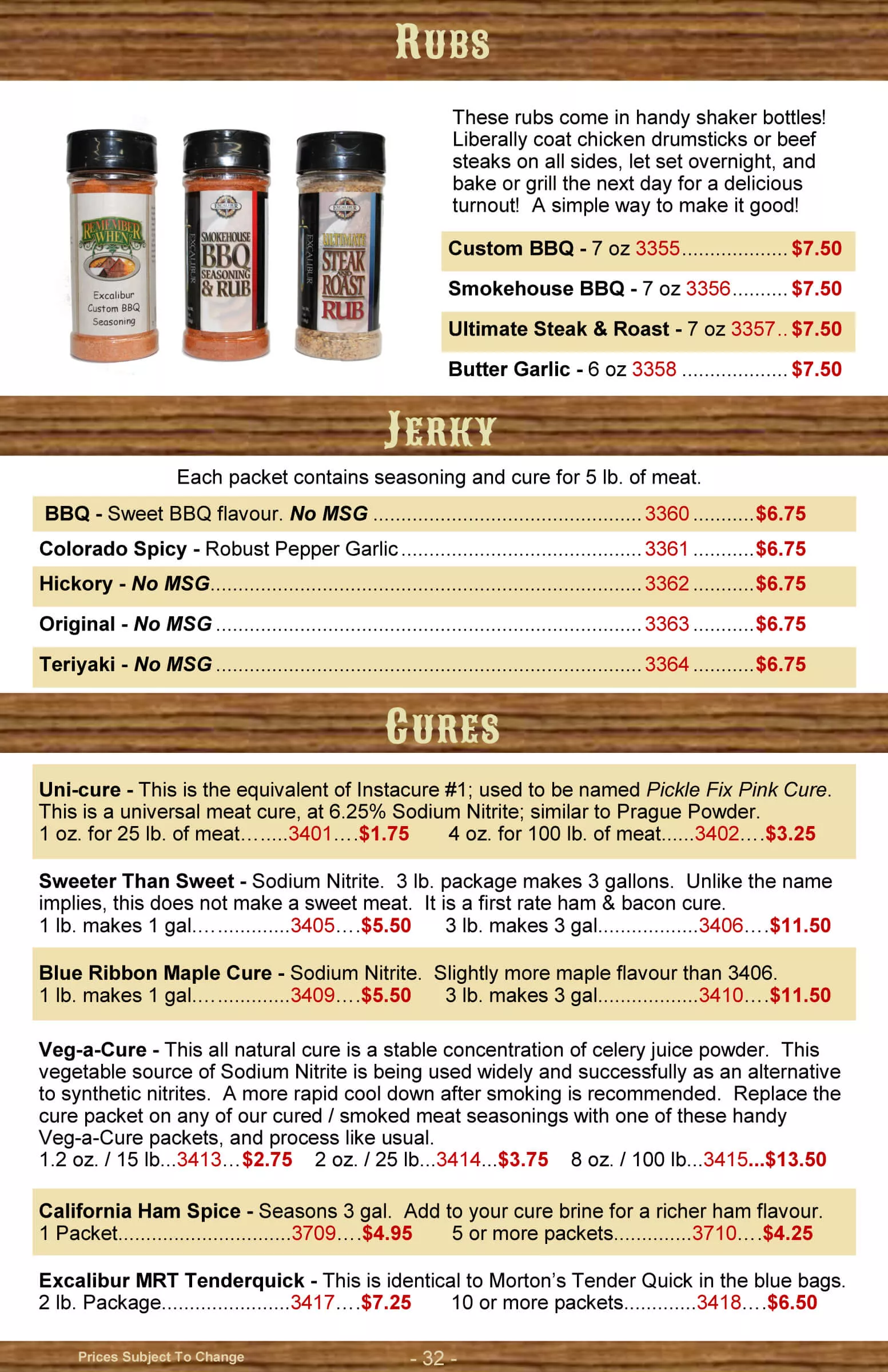 Prairie Butchering Supplies Just Plain Business