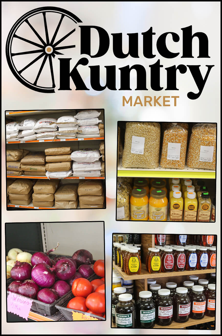 Collage of Dutch Kuntry Market's Products