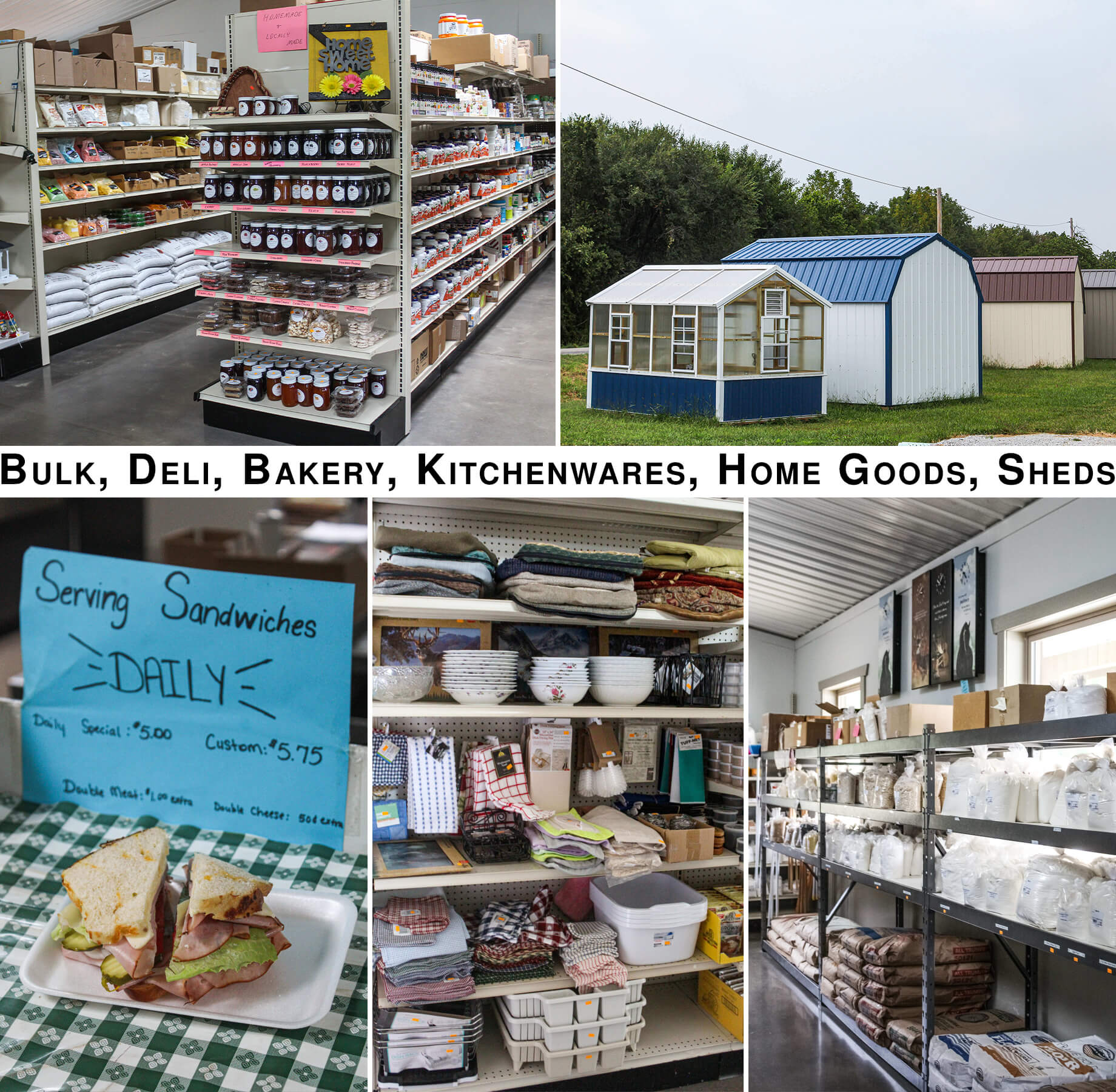 The Kuntry Store Stotts City, MO Collage of The Kuntry Store's Products