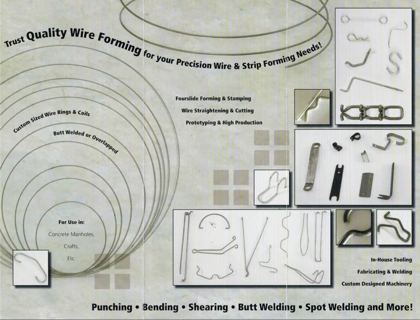Quality Wire Forming Just Plain Business