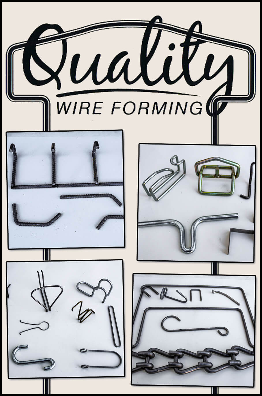 Collage of Quality Wire Forming's Products