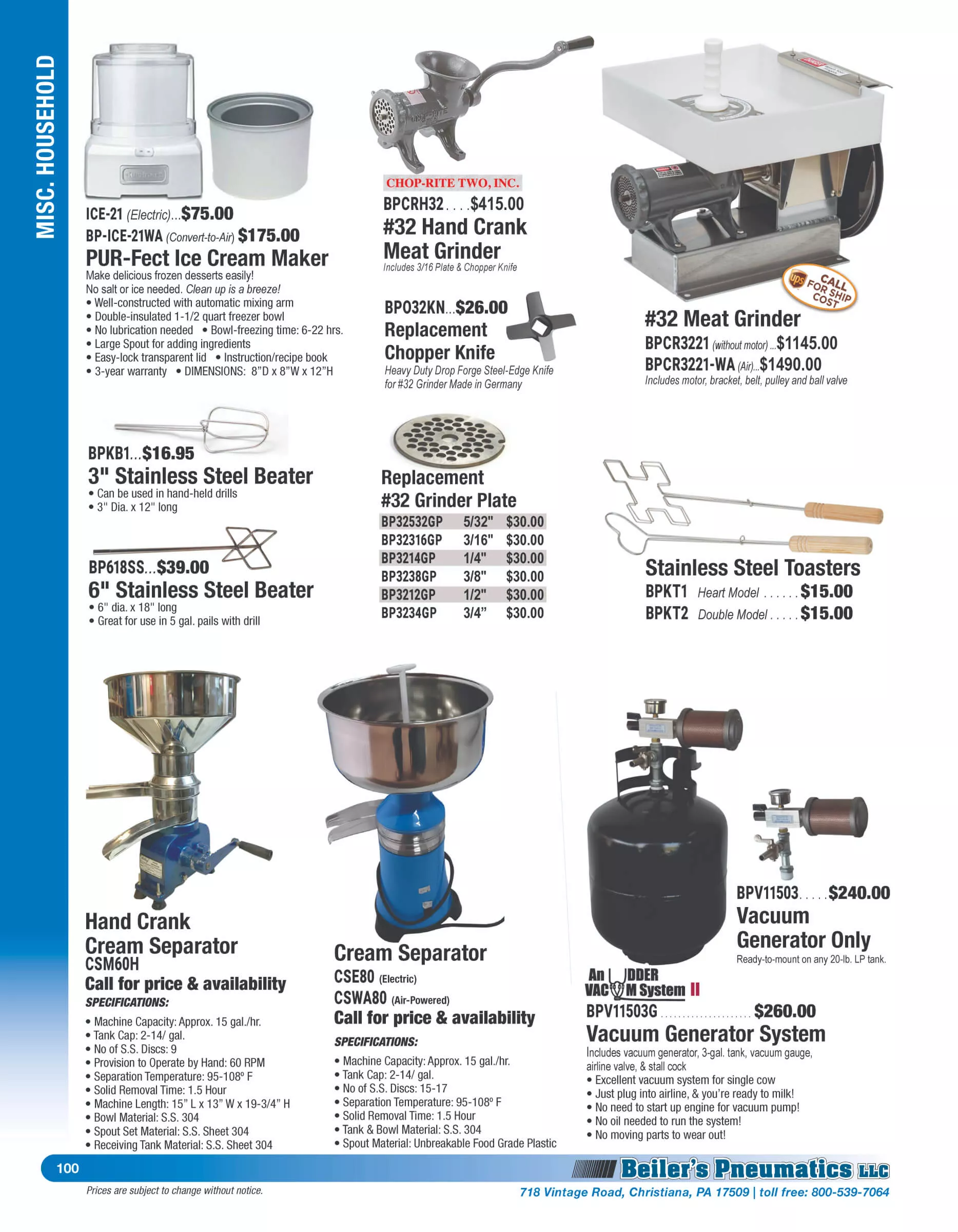 Beiler’s Pneumatics Just Plain Business