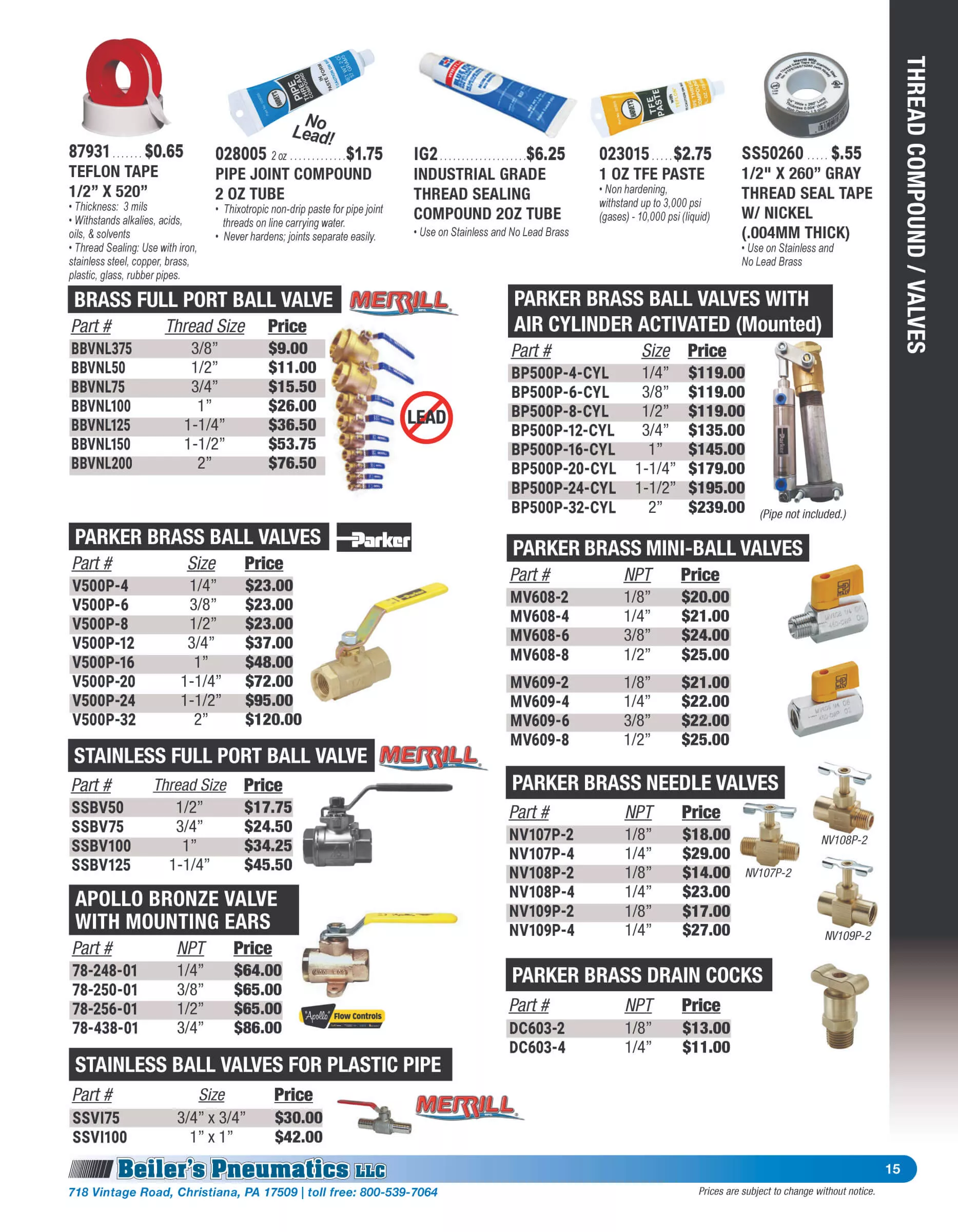 Beiler’s Pneumatics Just Plain Business