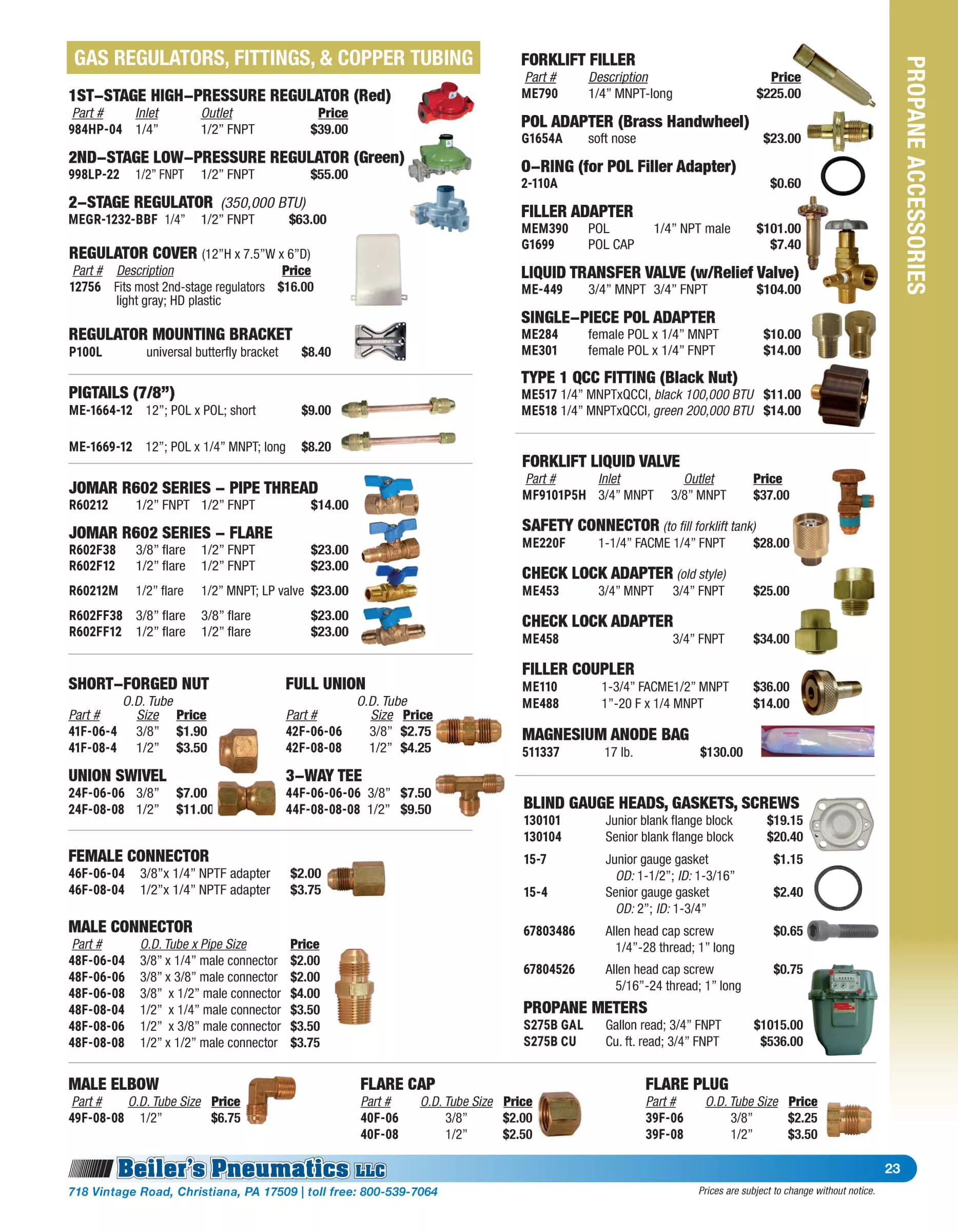 Beiler’s Pneumatics Just Plain Business