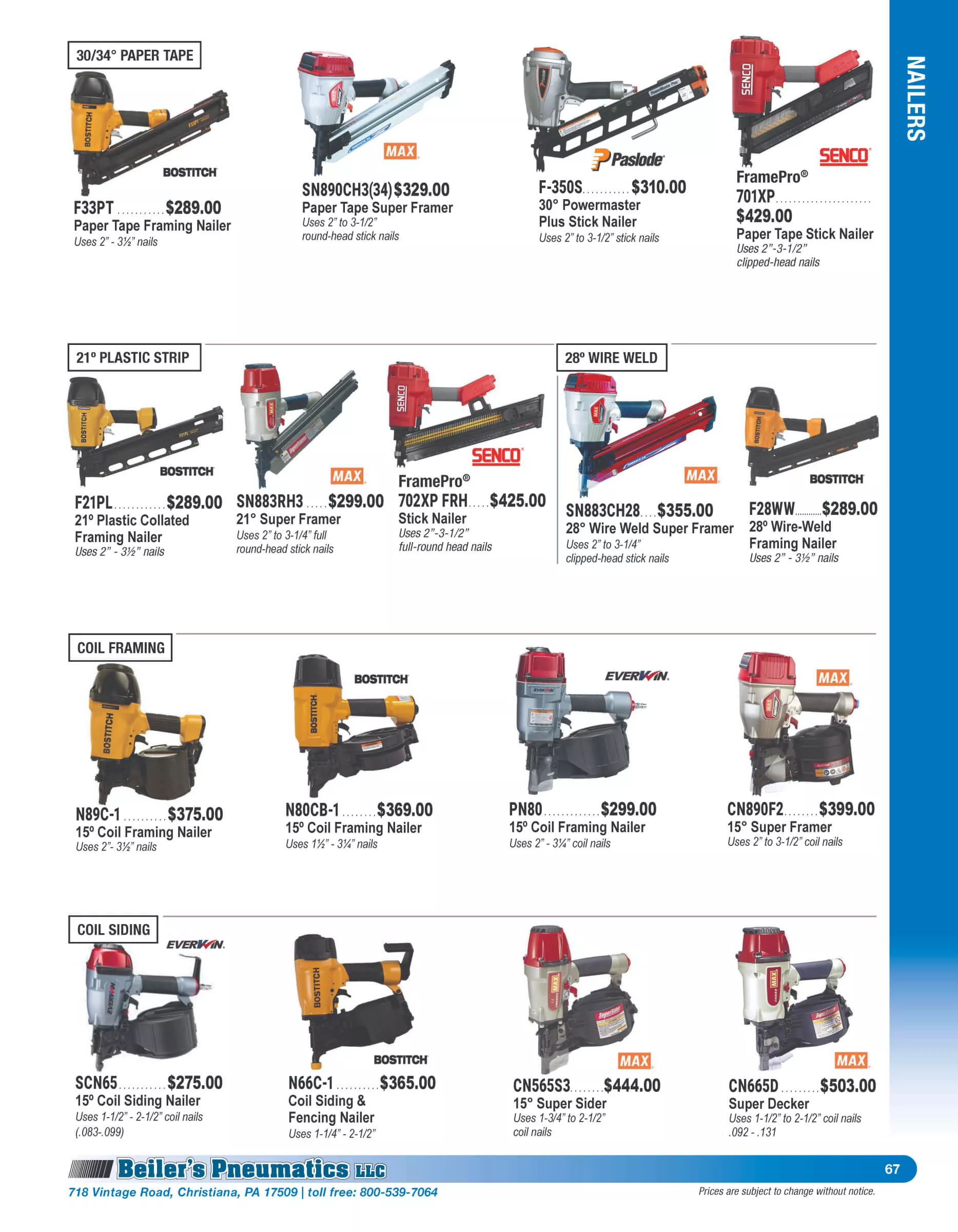 Beiler’s Pneumatics Just Plain Business