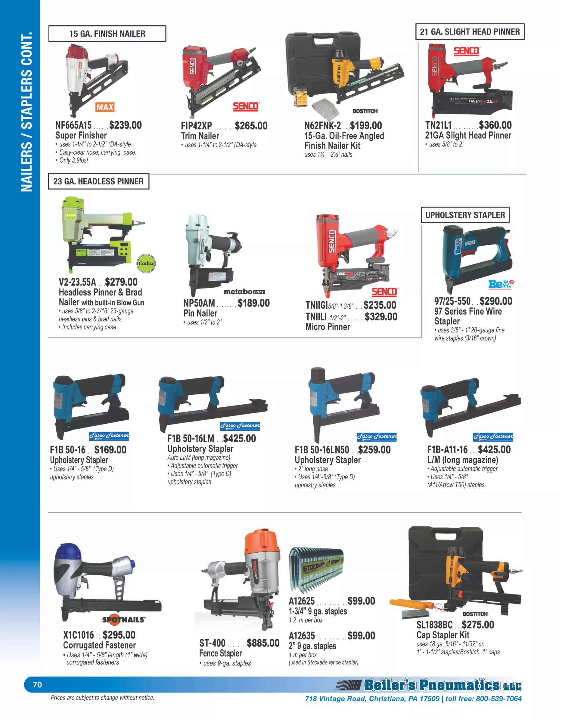 Beiler’s Pneumatics Just Plain Business