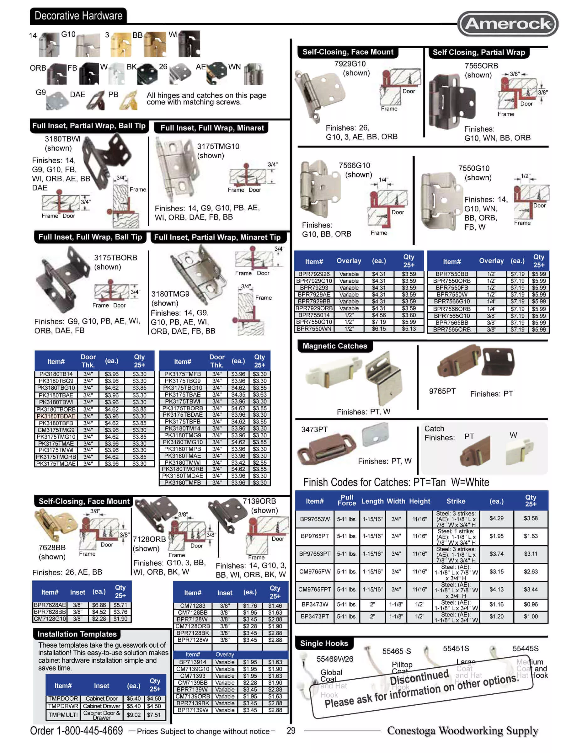 Conestoga Woodworking Supply Just Plain Business