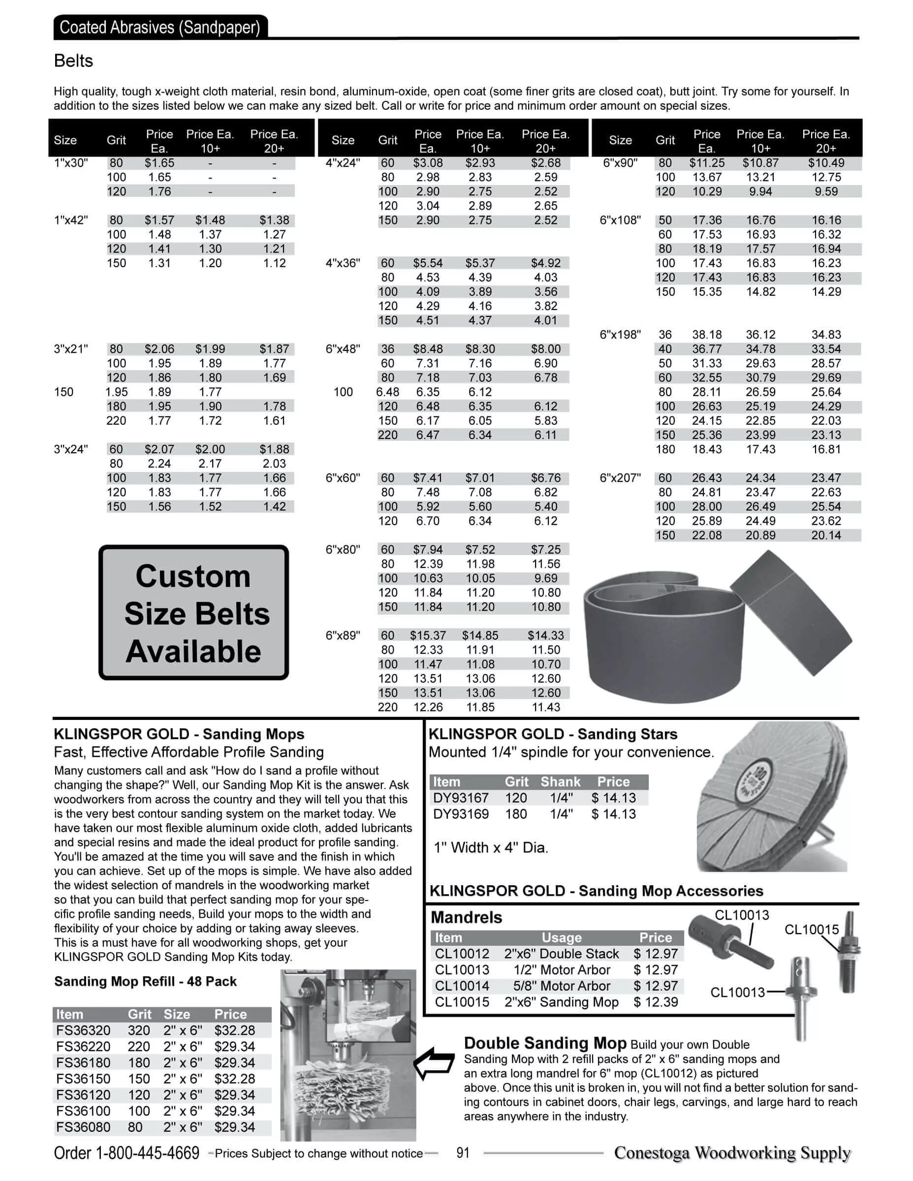 Conestoga Woodworking Supply Just Plain Business