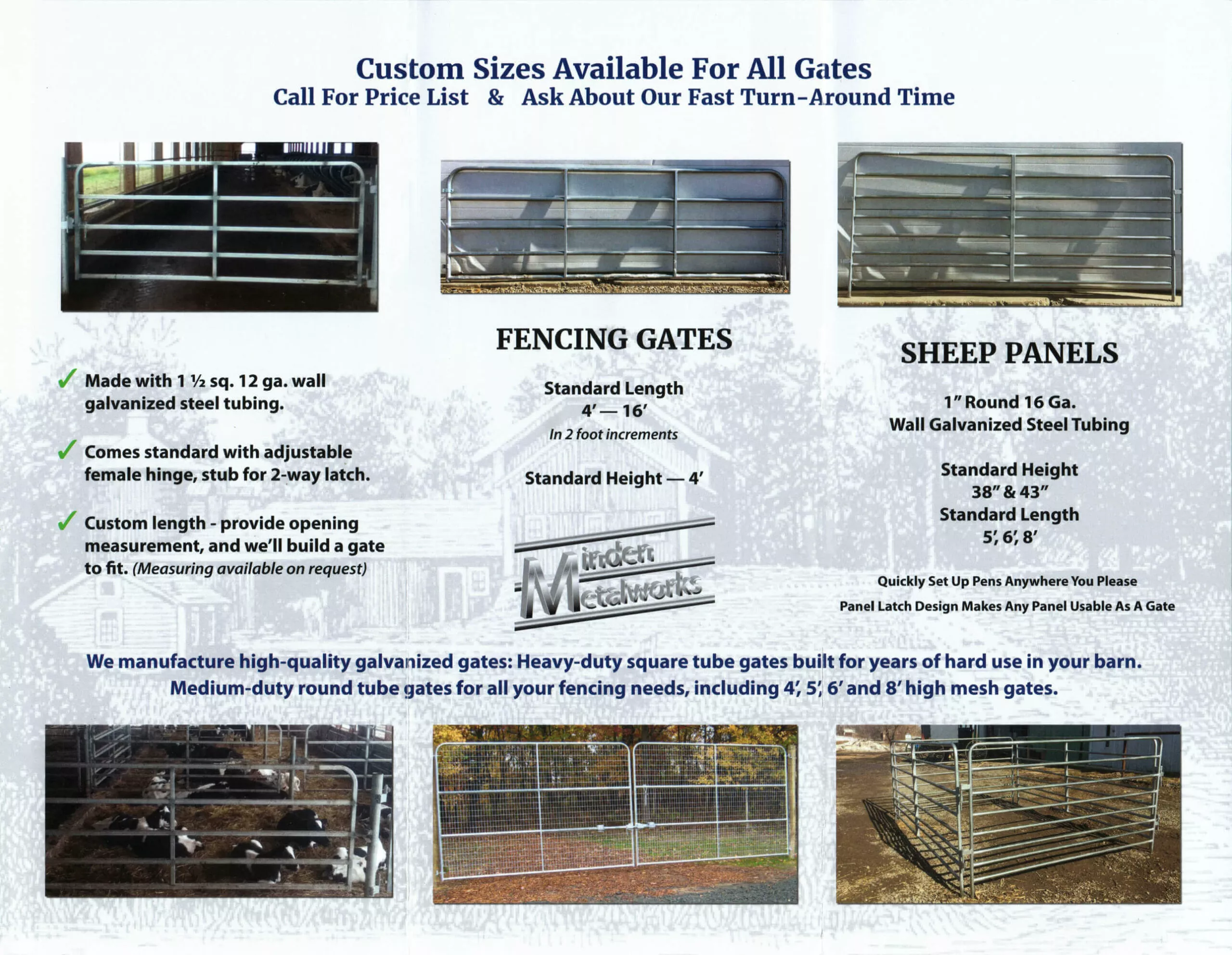 Minden Metalworks Just Plain Business