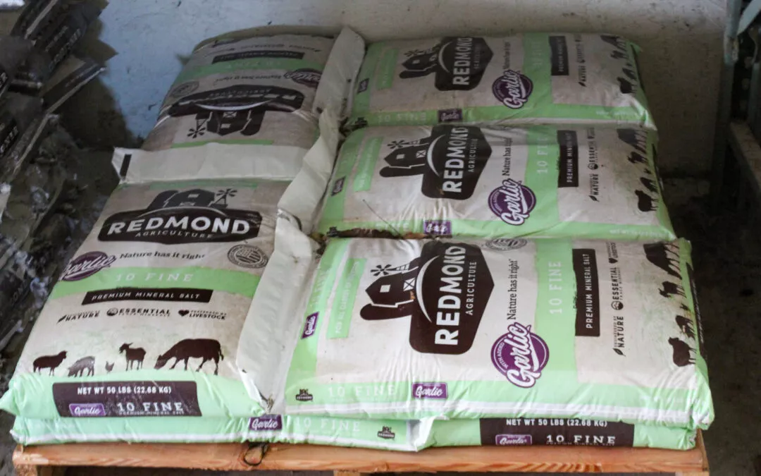 Trenton Farm Supply Trenton KY 10 LB Bag of Redmond Agriculture Premium Mineral Salt at Farm Supply Store