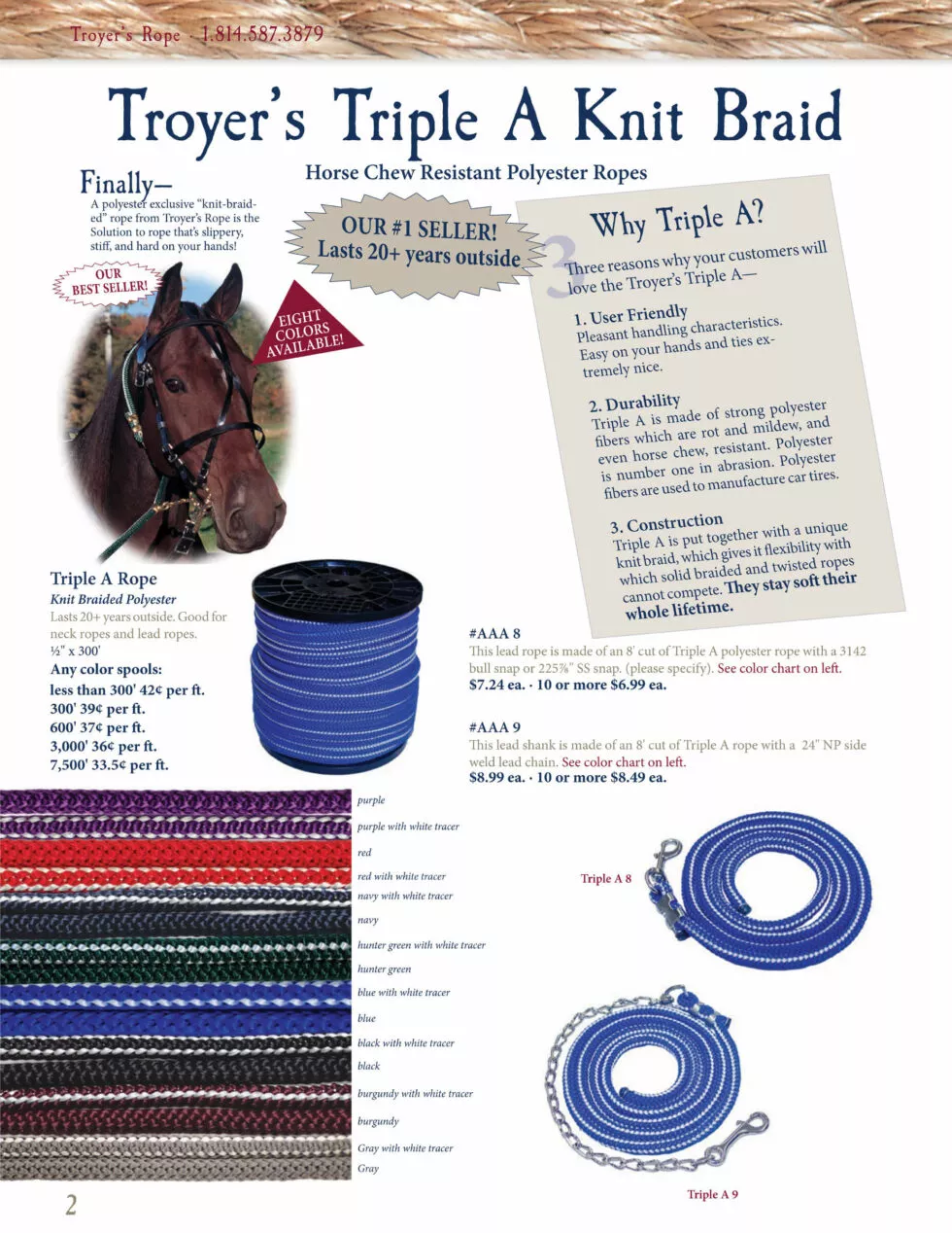 Troyer’s Rope Company Just Plain Business