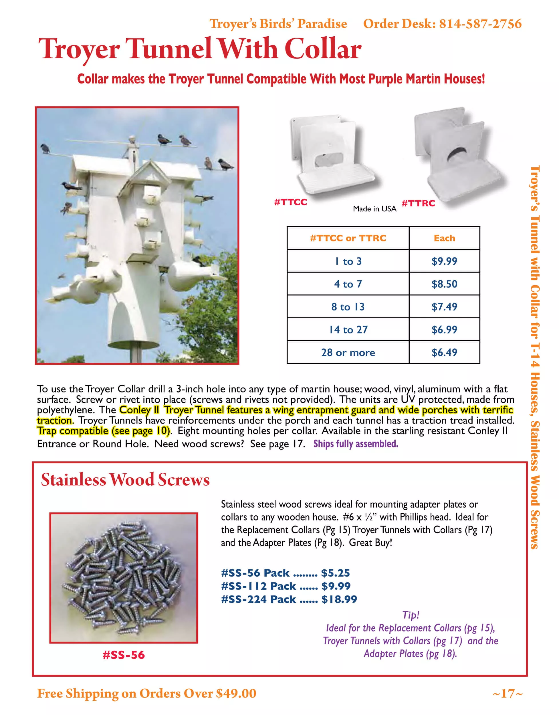 Troyer’s Birds’ Paradise Just Plain Business