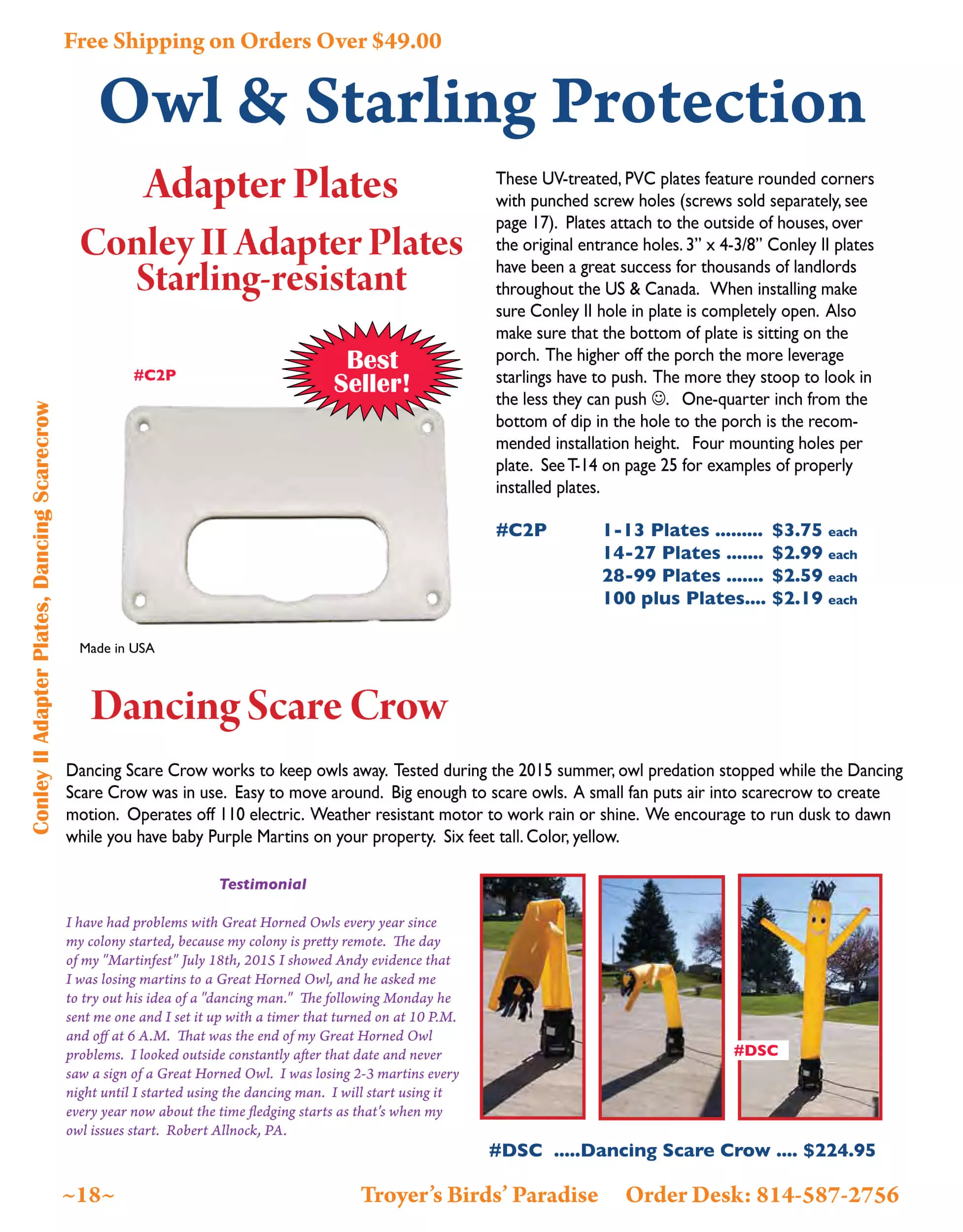 Troyer’s Birds’ Paradise Just Plain Business