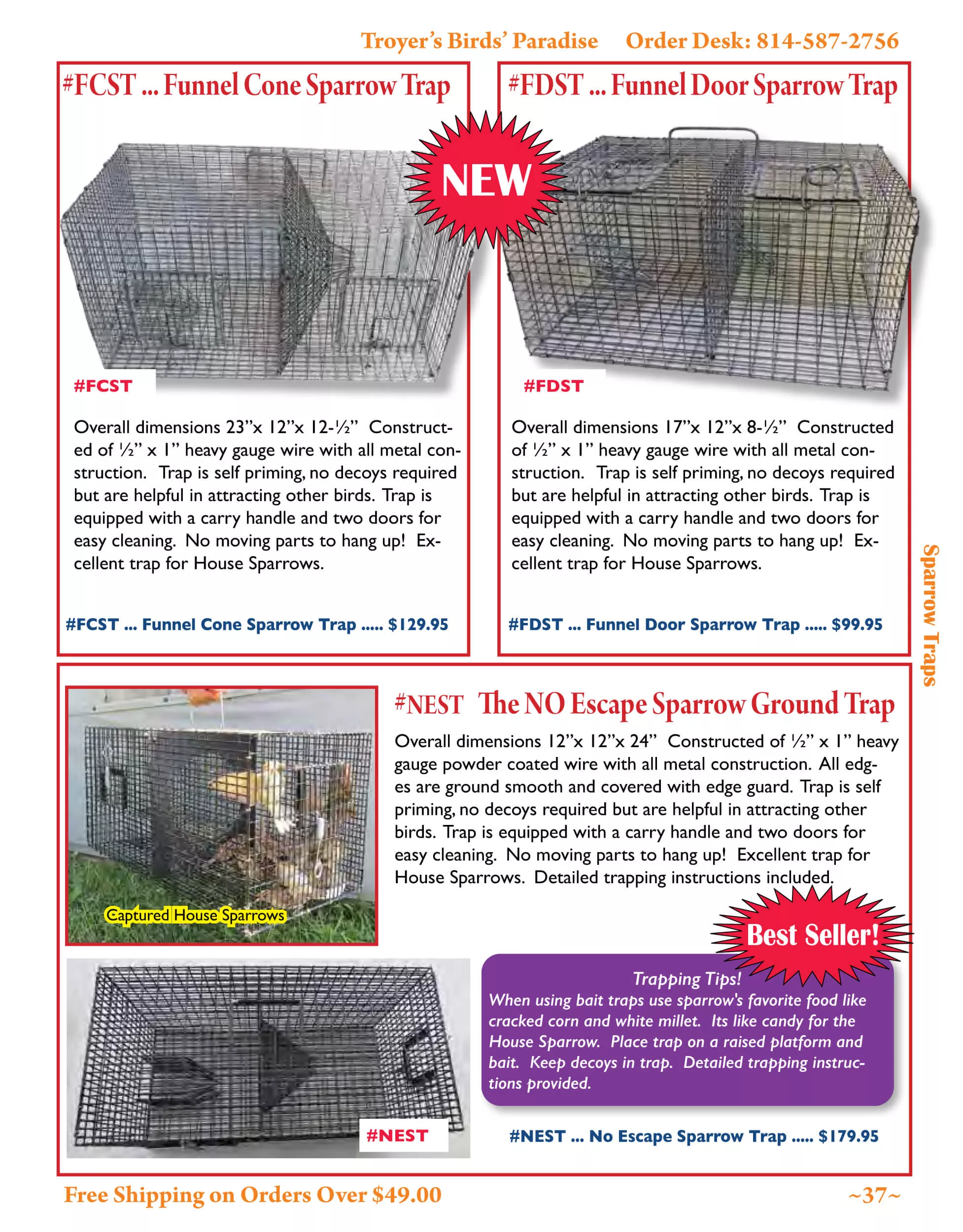 Troyer’s Birds’ Paradise Just Plain Business