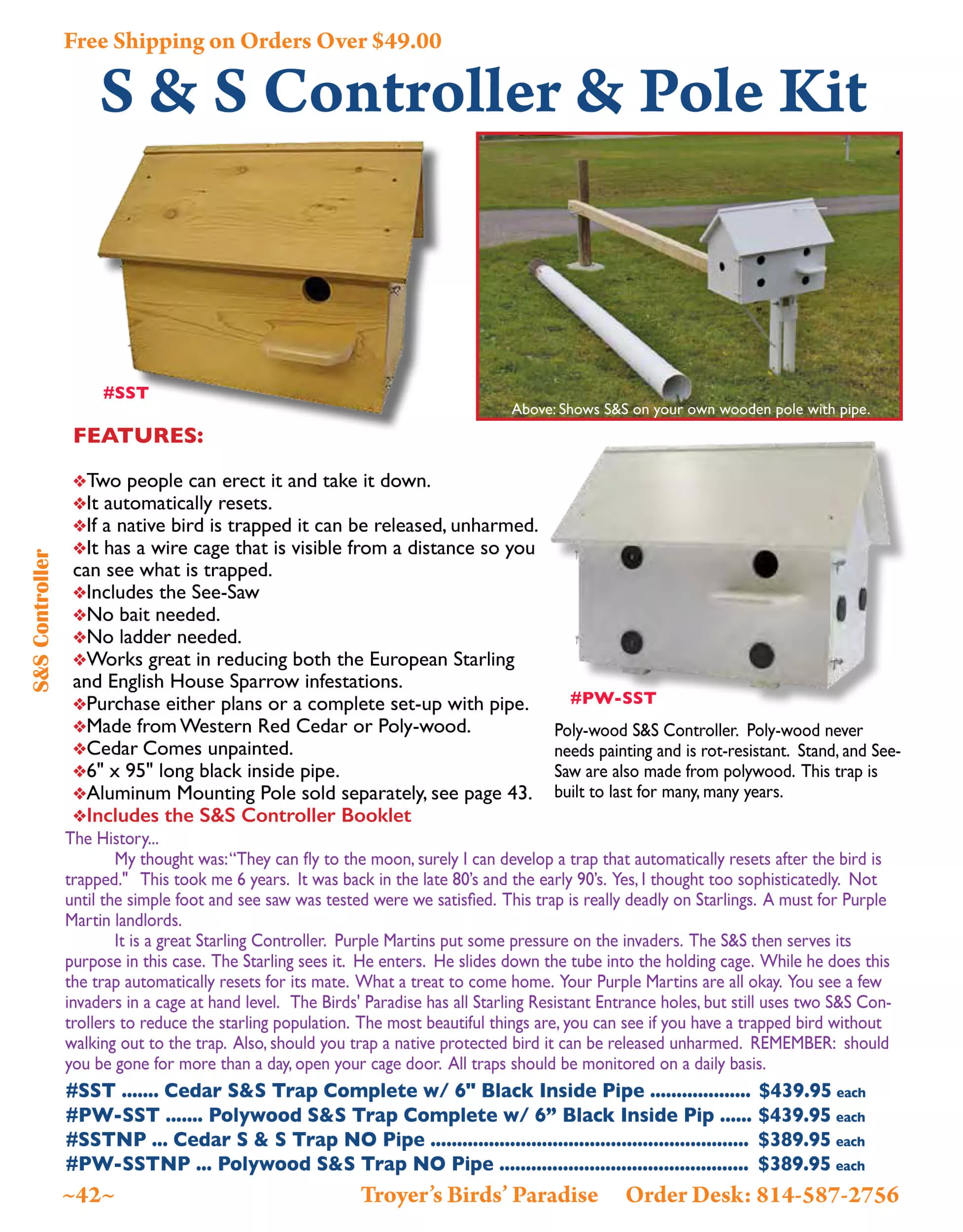 Troyer’s Birds’ Paradise Just Plain Business