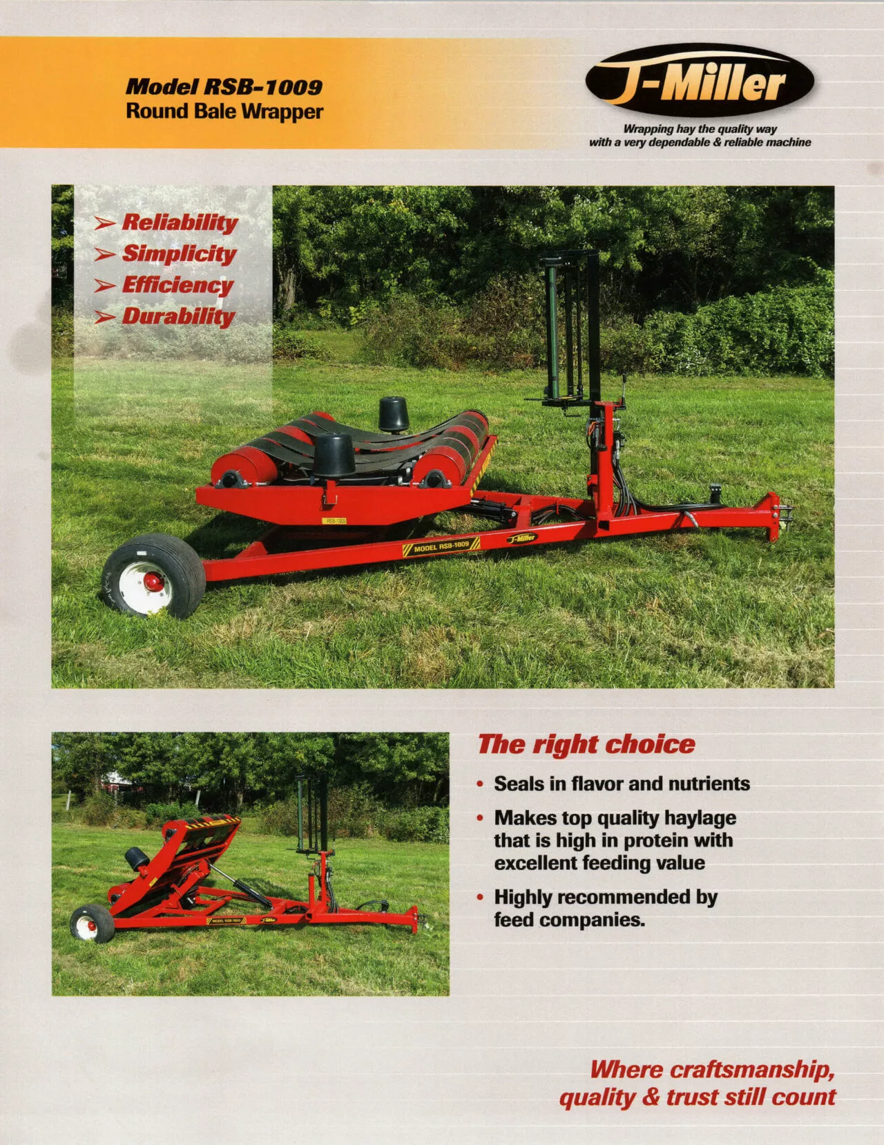 J Miller Ag Equipment Just Plain Business