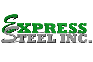 Express Steel Inc. logo with "Express" in green and "Steel Inc." in gray.