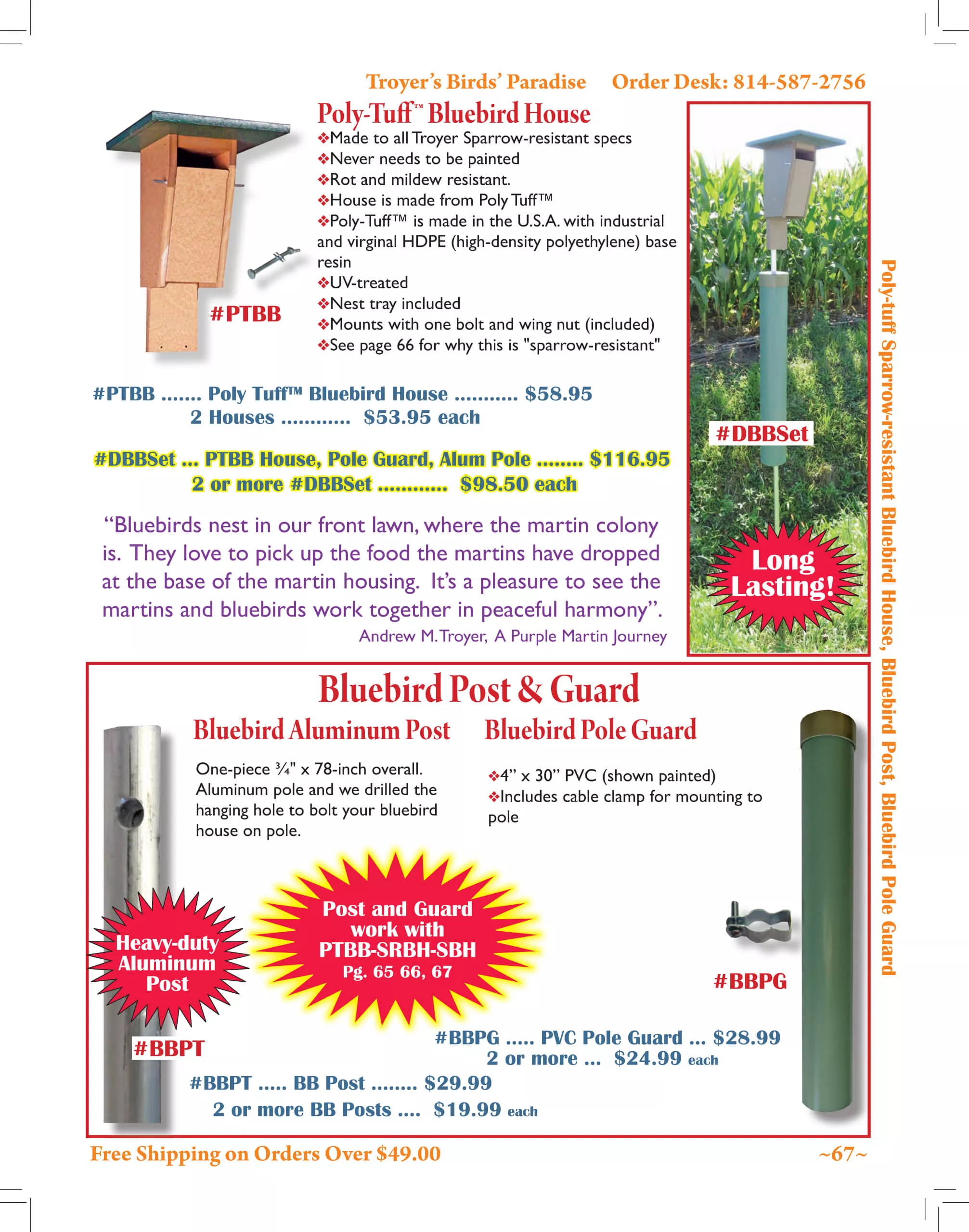 Troyer’s Birds’ Paradise Just Plain Business