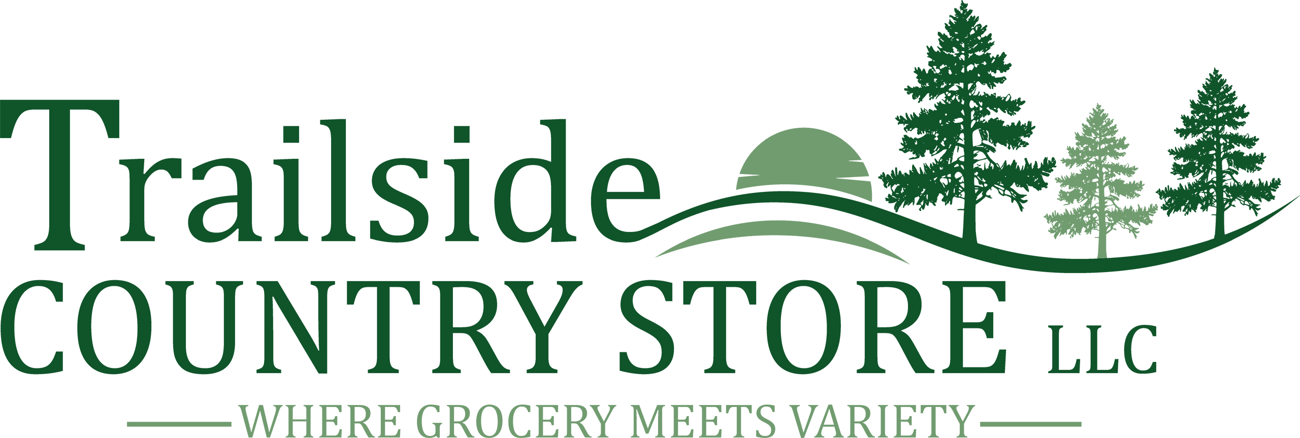 Logo reading "JR's General Store" in large, stylized maroon and cream lettering on a transparent background.